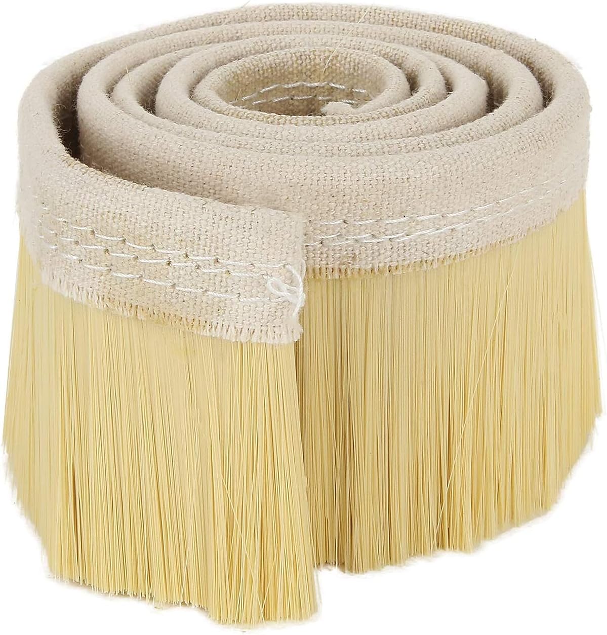 BTMIEY Vacuum Cleaner Engraving Machine Dust Cover, 70mm/100mm Brush Vacuum Cleaner Engraving Machine Dust Cover for CNC Router for Spindle Motor Milling Machine (Gold, 1M*70MM)