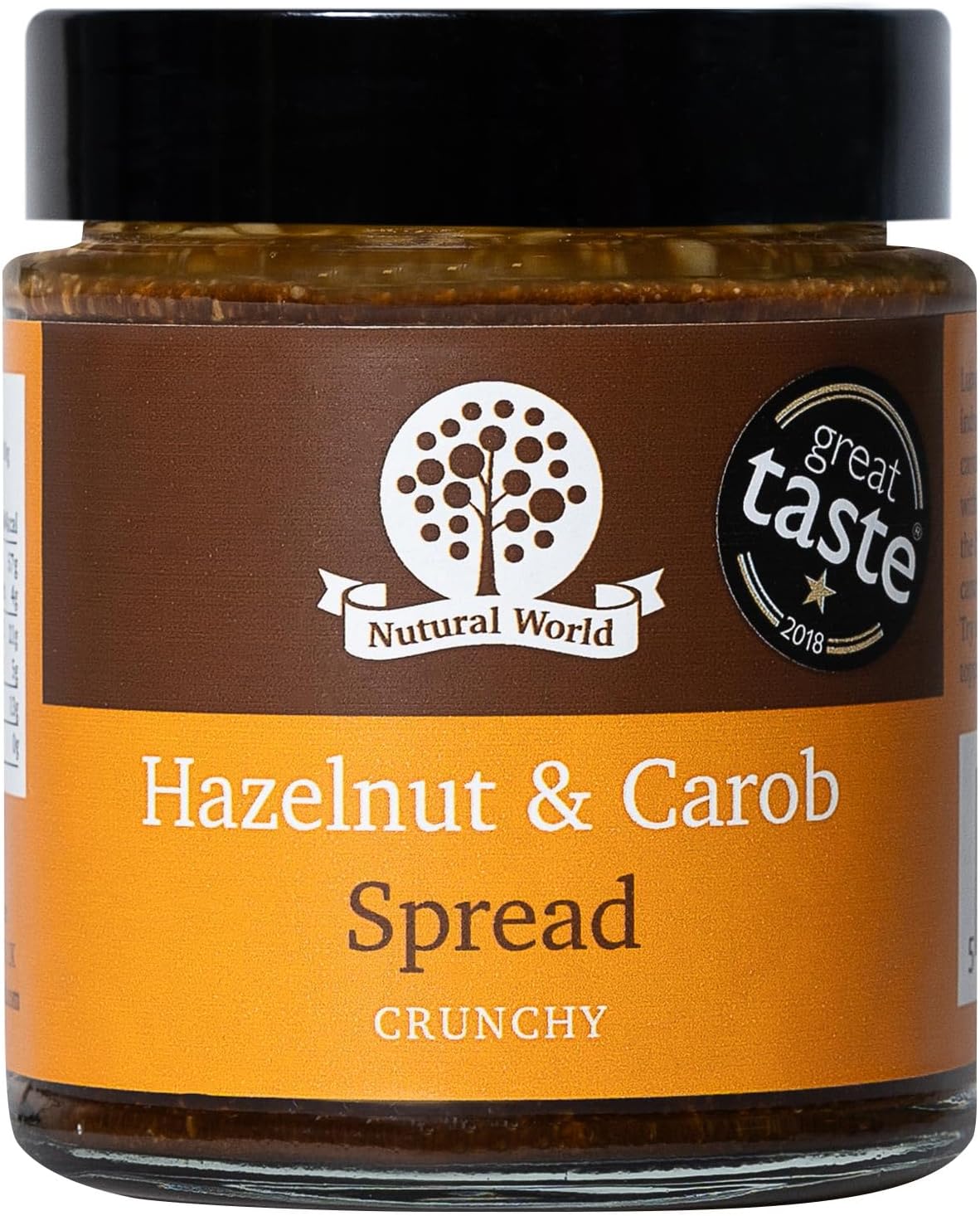 Nutural World - Crunchy Hazelnut and Carob spread (170g)