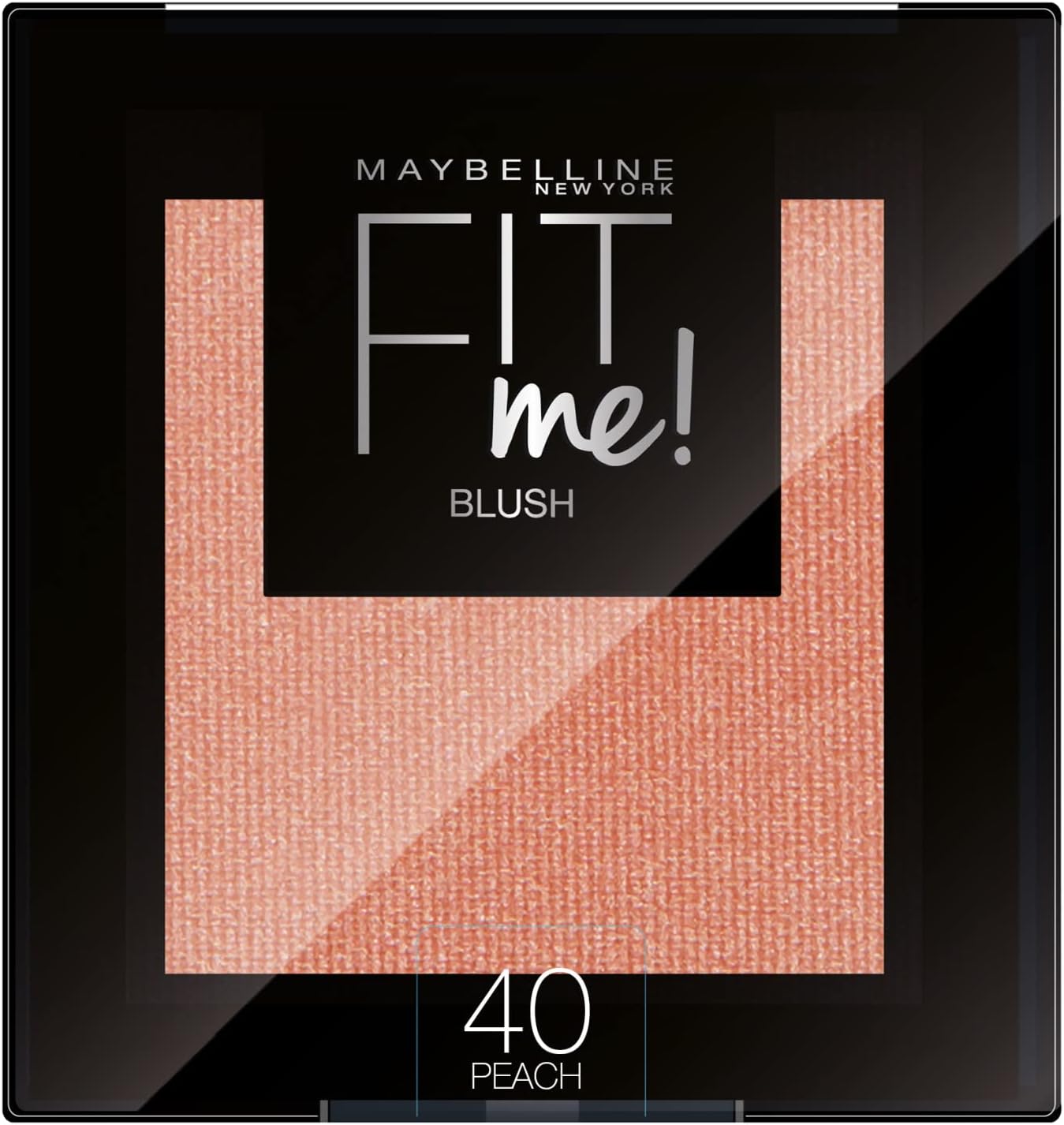 MAYBELLINE Fit Me Blush 40 Peach Product Cosmetic Make Up