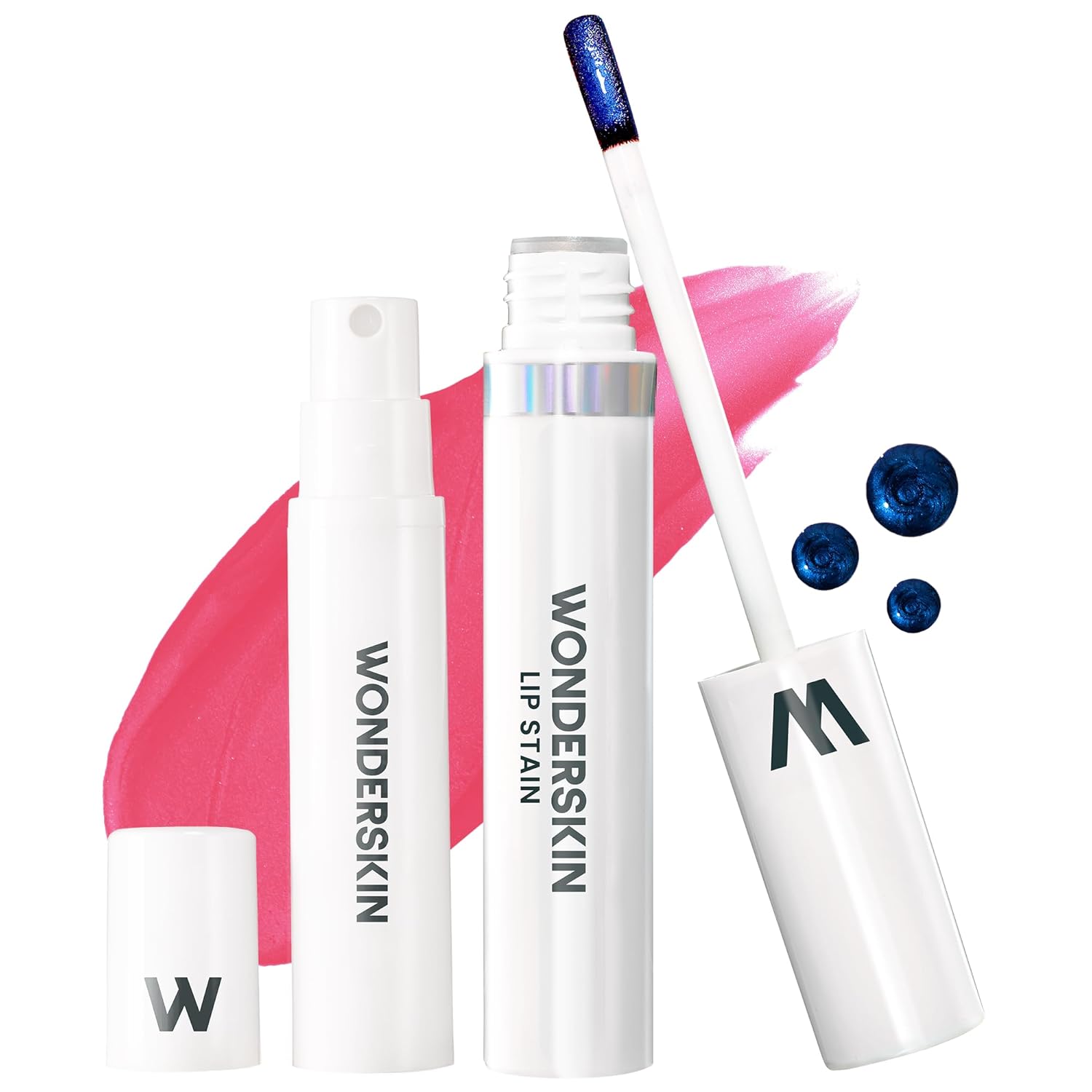 Wonderskin Wonder Blading Lip Stain Peel Off and Reveal Kit - Long Lasting, Waterproof Pink Lip Tint, Transfer Proof Natural Makeup Stain Kit (Sweetheart)