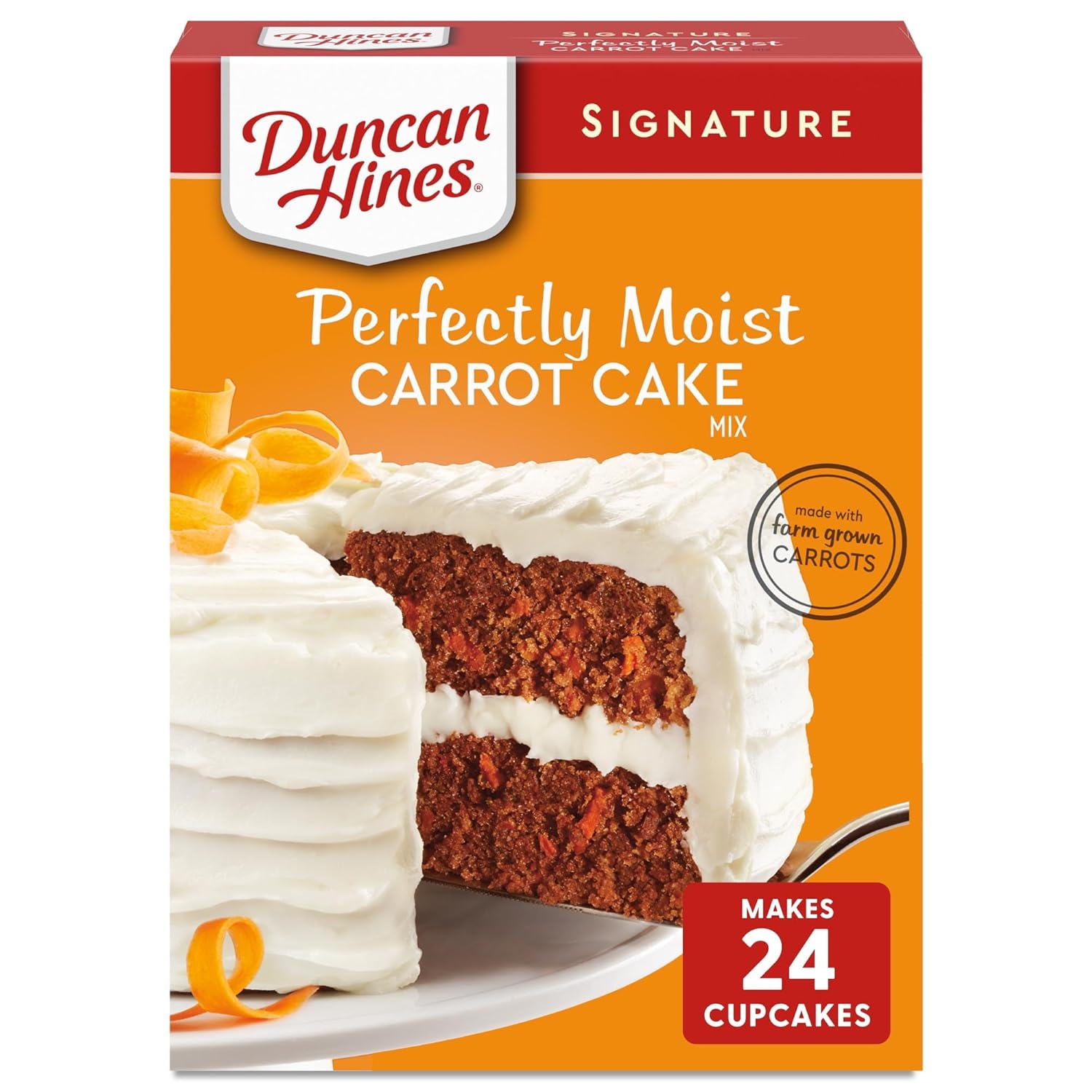 Duncan Hines Signature Perfectly Moist Carrot Cake Mix