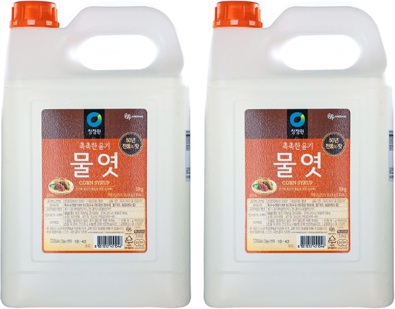 Daesang Chung Jung One Corn Syrup 5kg (Pack of 2)