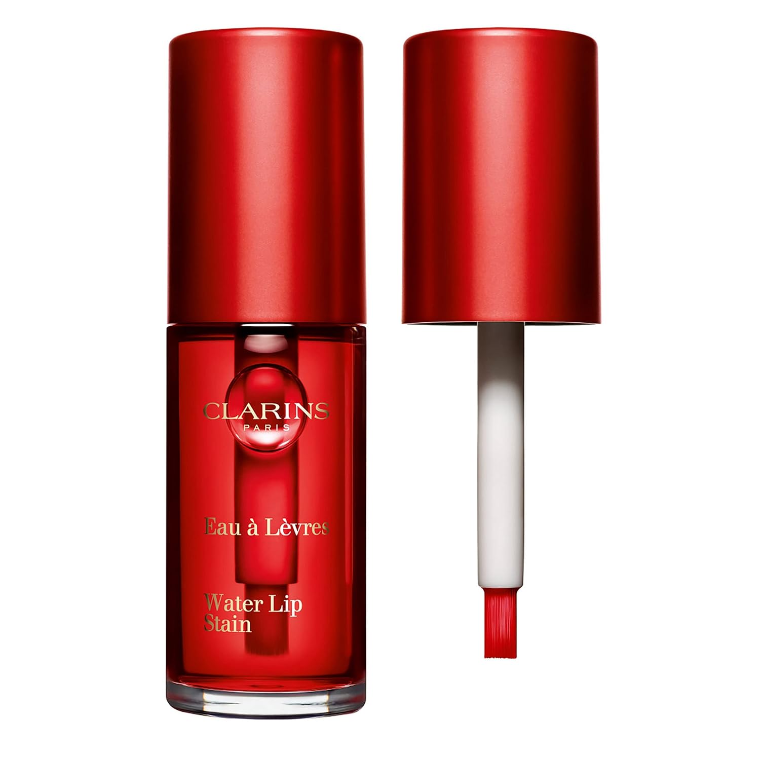 Clarins Water Lip Stain | Matte Finish | Moisturizing and Softening | Buildable, Transfer-Proof, Mask-Proof, Lightweight and Long-Wearing