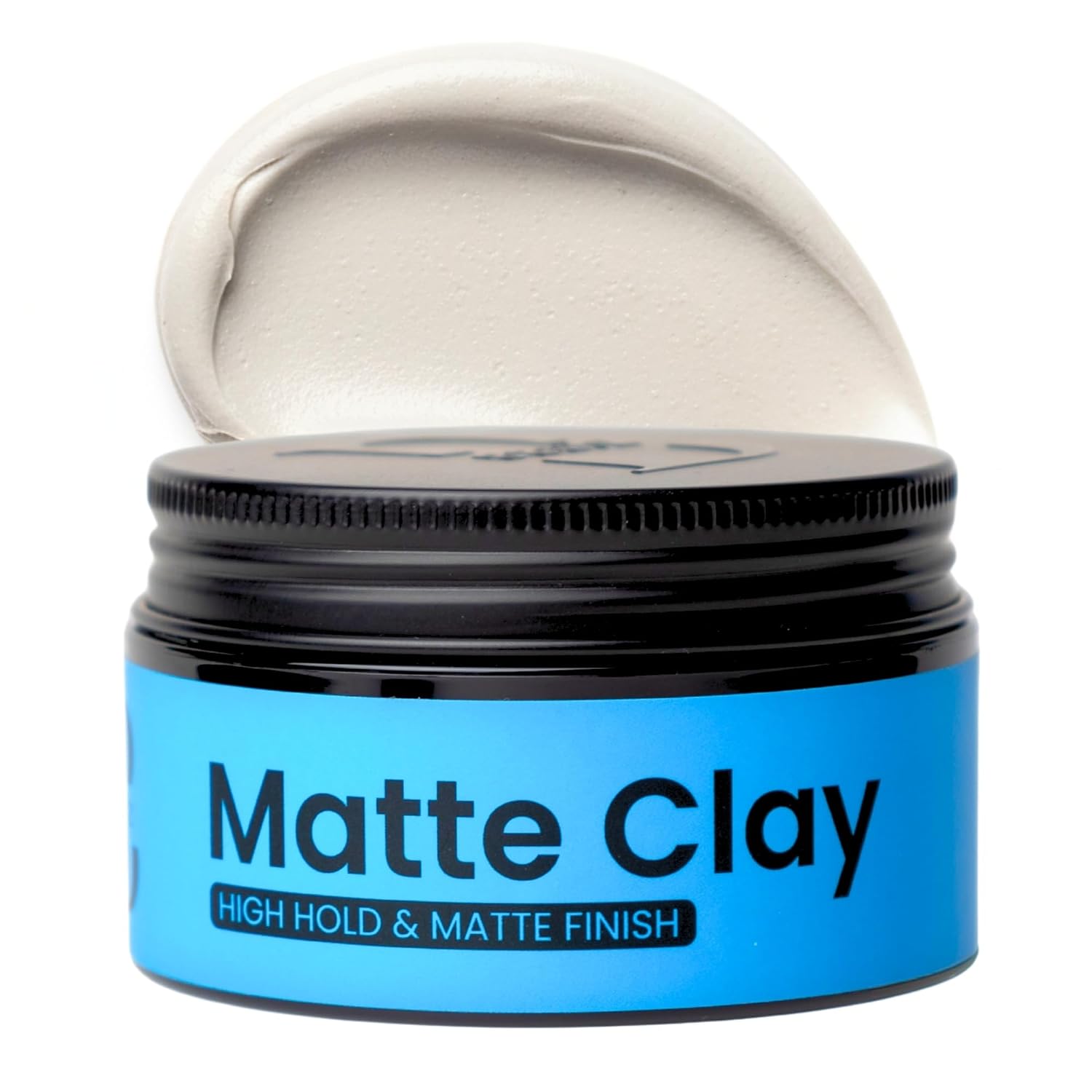 Hair Clay - Matte Clay Pomade, Strong Hold, No Shine Matte Finish, Water Based, Texturizing & Volumizing, Non Greasy, Residue Free, Easy to Wash Out, for Men Short to Medium Hair - 3.38 Oz