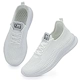 LCGJR Men's Running Shoes Ultra Lightweight Breathable Comfortable Walking Shoes Casual Fashion Sneakers Mesh Workout Shoes
