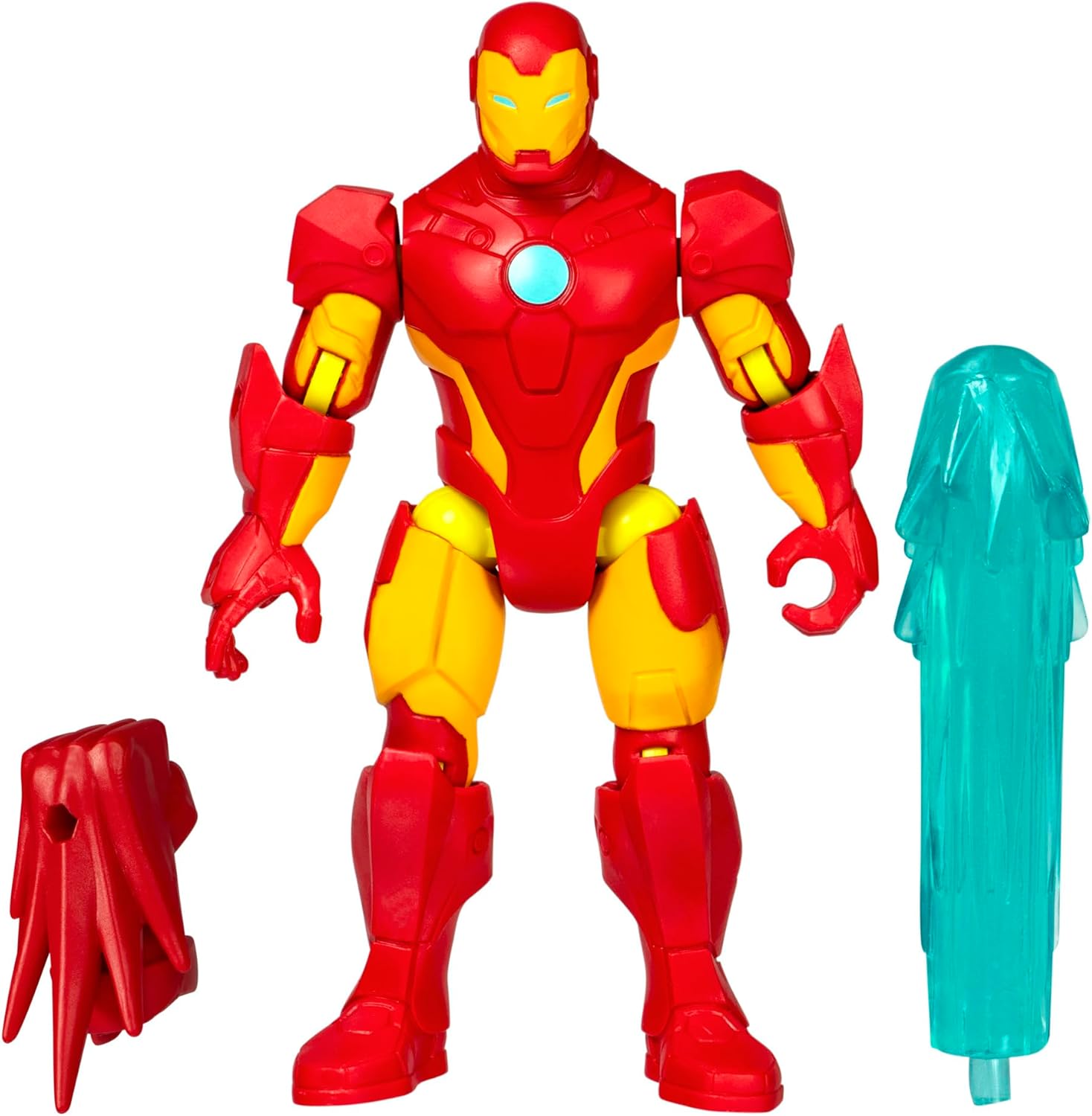 AVENGERS MixMashers Marvel Iron Man Mix-And-Match Action Figure Age 4+ & Accessories, Red
