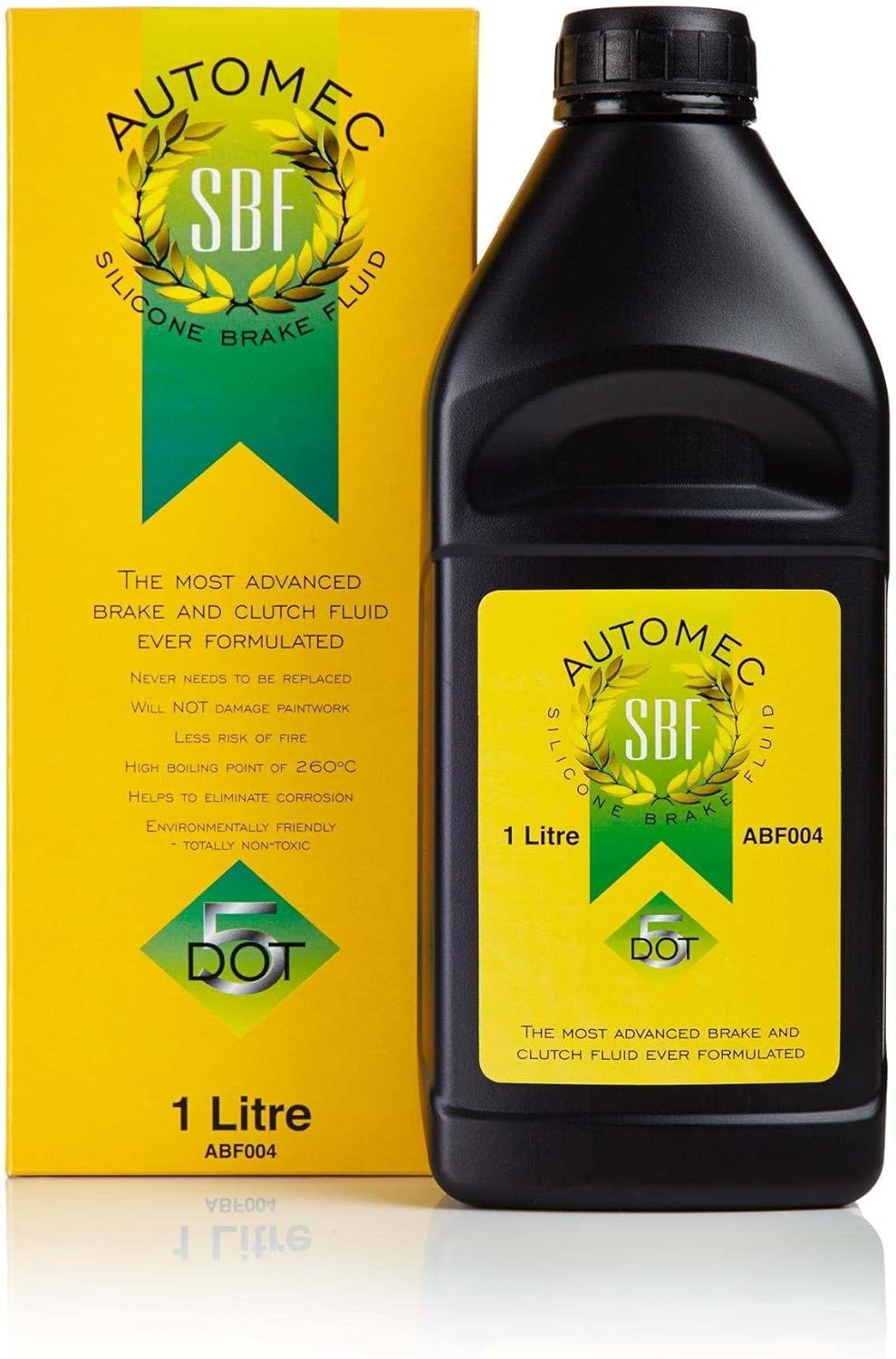 AUTOMEC ABF004 Silicone Brake Fluid, 1 litre