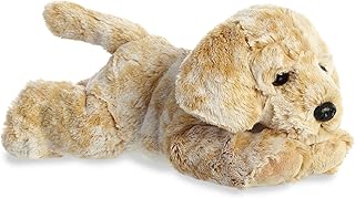 Aurora® Adorable Flopsie™ Rusty Retriever™ Stuffed Animal - Playful Ease - Timeless Companions - Brown 12 Inches