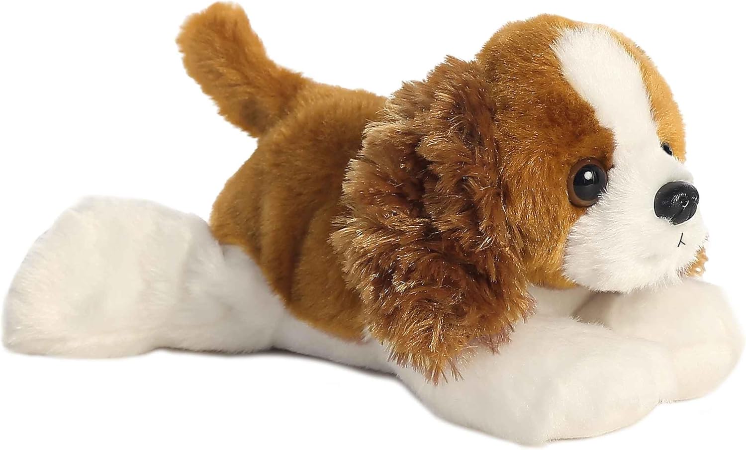 Aurora® Adorable Mini Flopsie™ Charles™ Stuffed Animal - Playful Ease - Timeless Companions - Brown 8 Inches