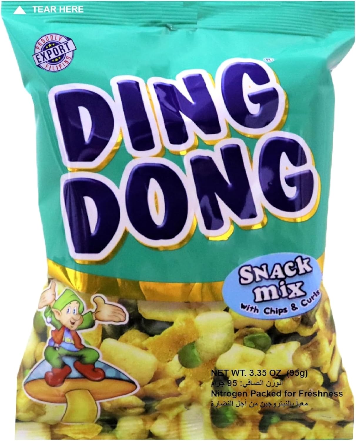 Ding Dong Snack Mix with Chips & Curls 100g x5 packs
