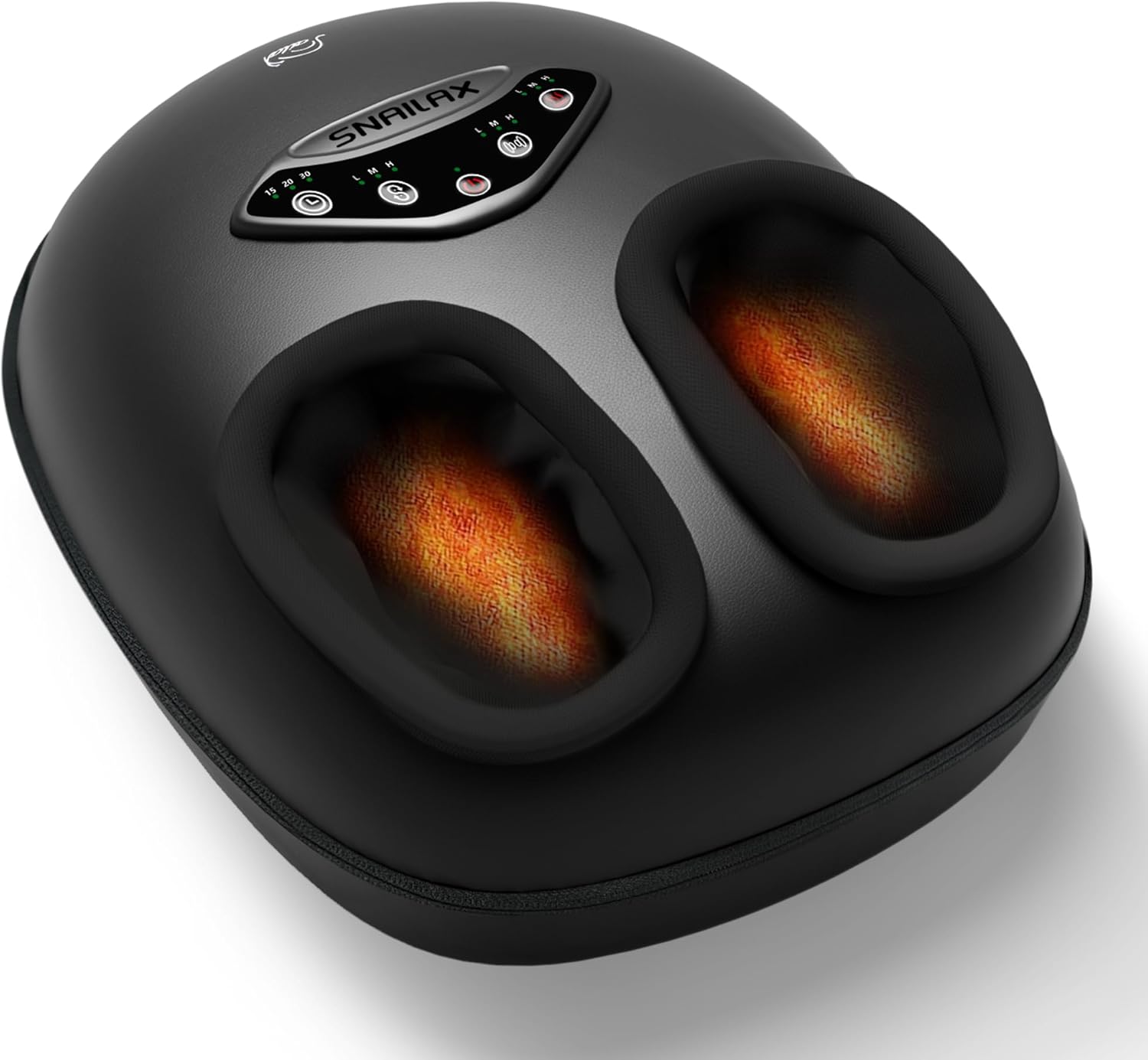 Snailax Shiatsu Foot Massager with Heat- Upgraded 2025 Deep Kneading Foot Massager for Neuropathy,Plantar Fasciitis, Compression,Vibration, Gifts for Men Women, Fits Size up to 14“