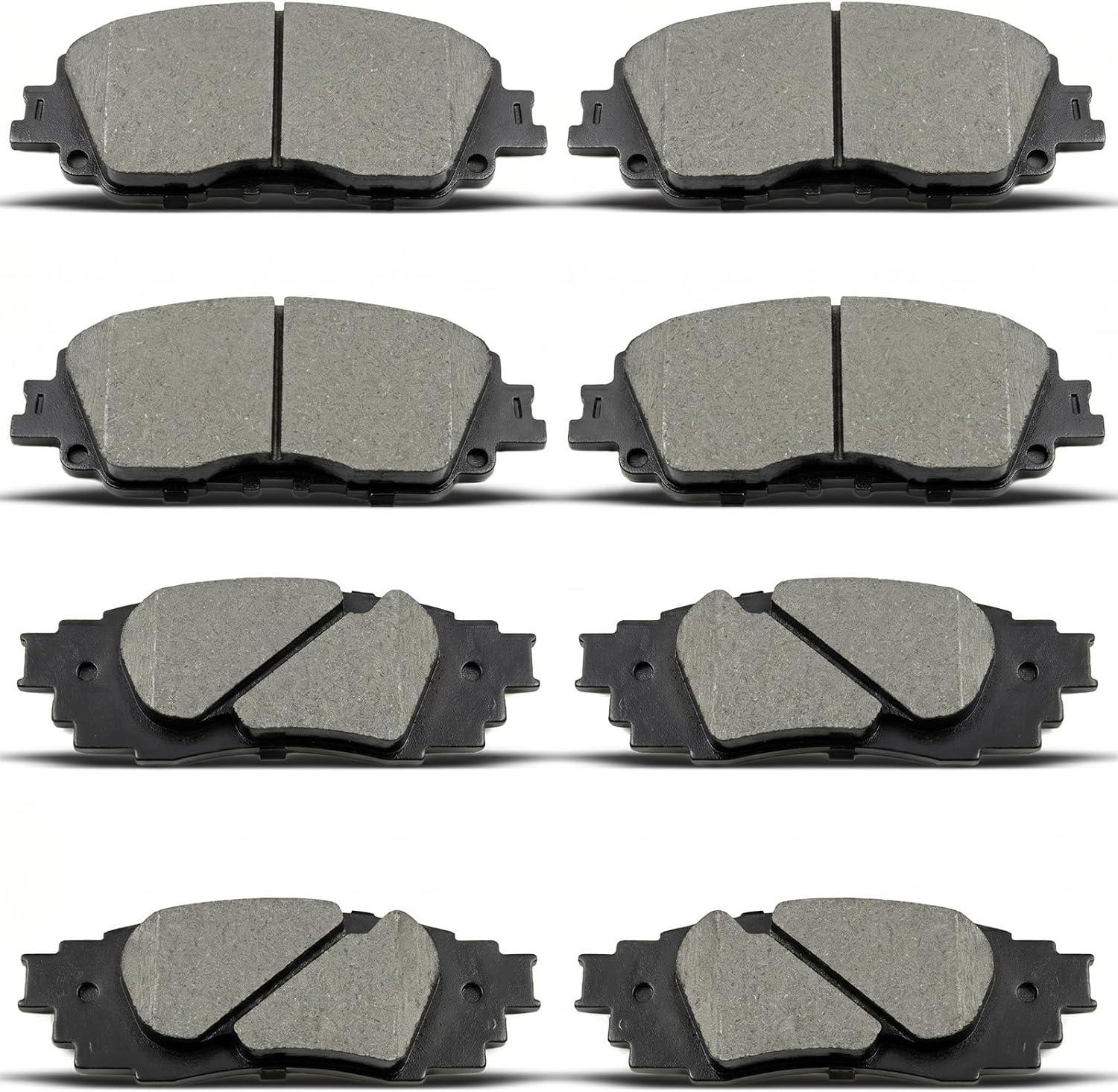 Front Rear Brake Pads Fit for Toyota Camry/Rav4/Avalon/Venza,Lexus ES/UX