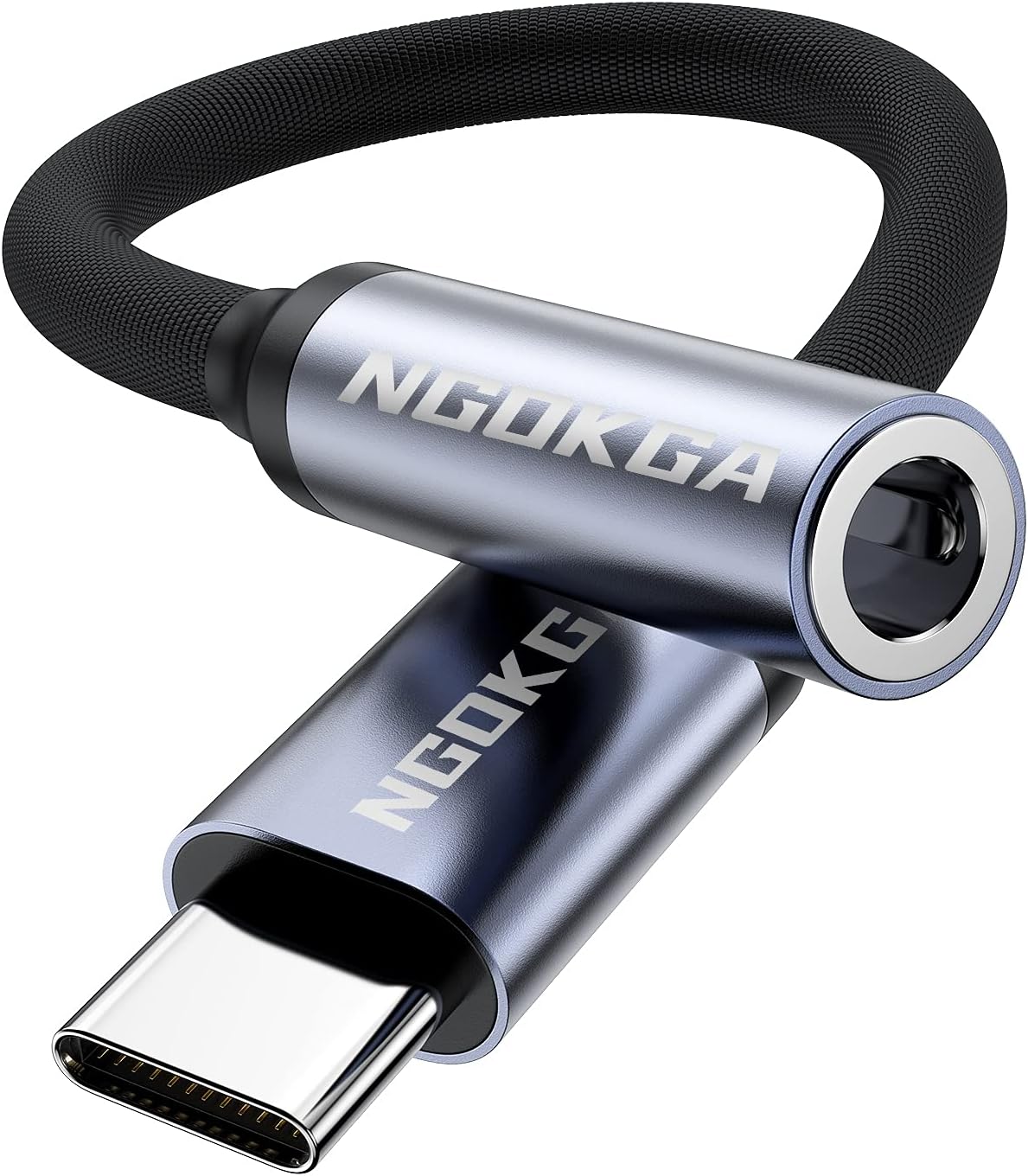 USB C to 3.5mm Audio Adapter Type C to Aux Female Headphone Jack Hi-Res DAC Cable Compatible with iPhone 15, Pixel 8/7/6/5/4, Galaxy S24/S23/S22/S21//S20/Note20 Ultra