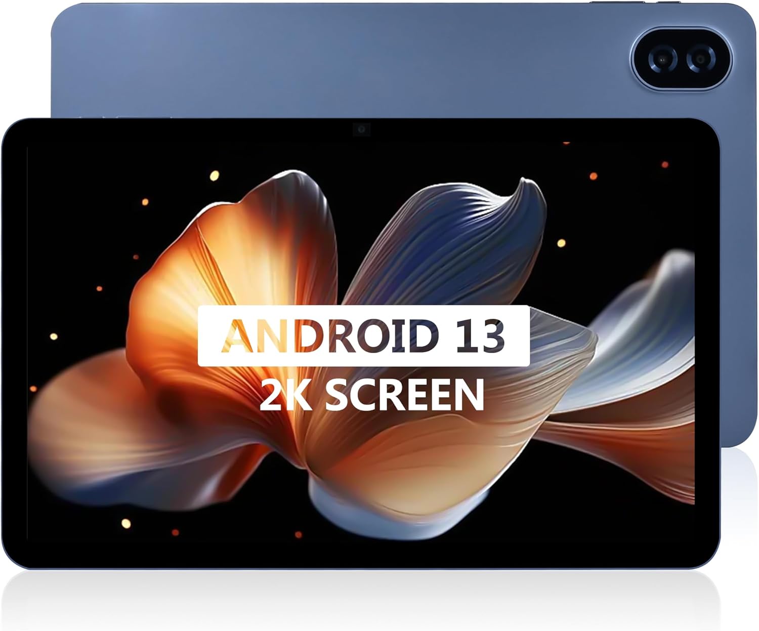 Veidoo 12 inch Tablet Android 13, 16GB (8+8 Expand) RAM+256GB ROM / 1TB Expandable, 2K 1200x2000 In-Cell Touch Screen Tablet PC, Octa-Core Processor, 7000 mAh Battery, 2.4G & 5G WiFi