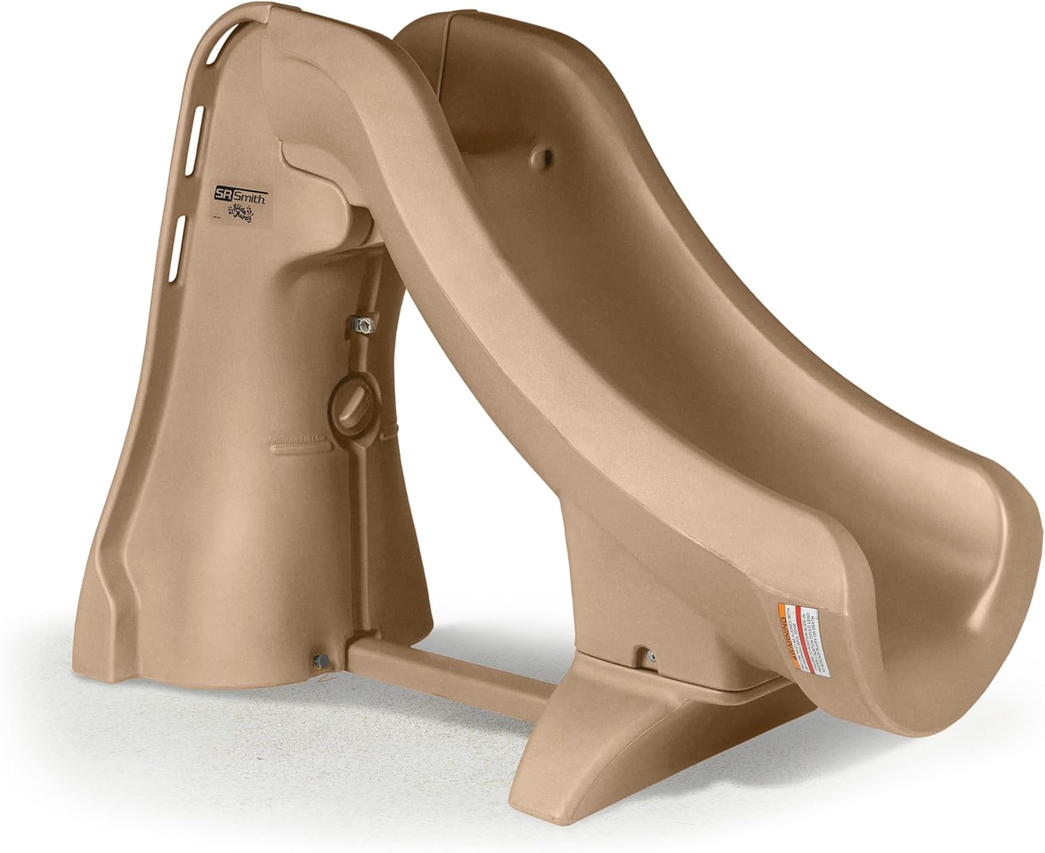 S.R.Smith 660-209-5810 Slideaway Removable In-Ground Pool Slide - Taupe