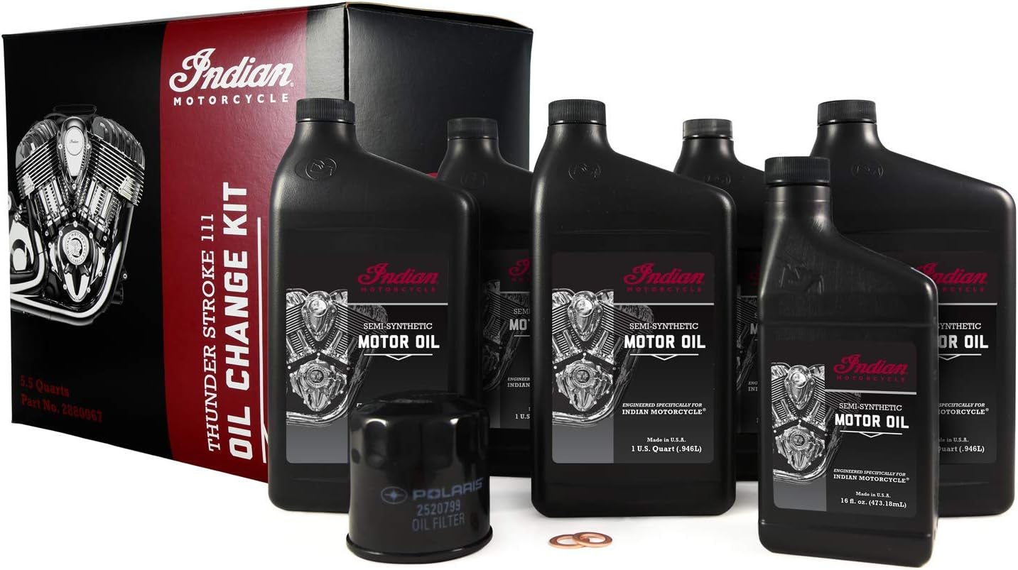 Indian Motorcycle Thunderstroke Oil Change Kit - Part 2889311