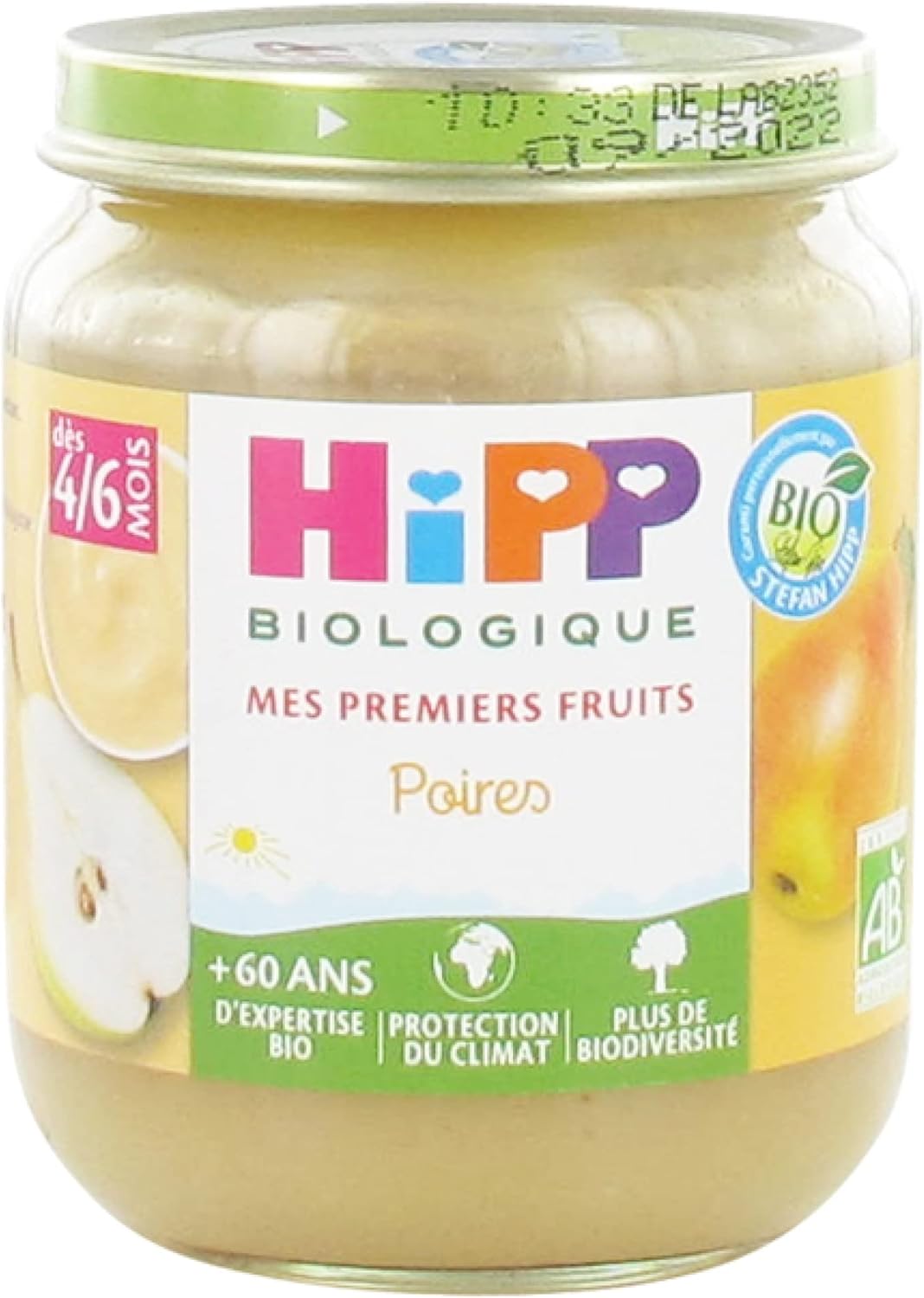 HiPP My First Fruits Pears from 4/6 Months Organic 125g