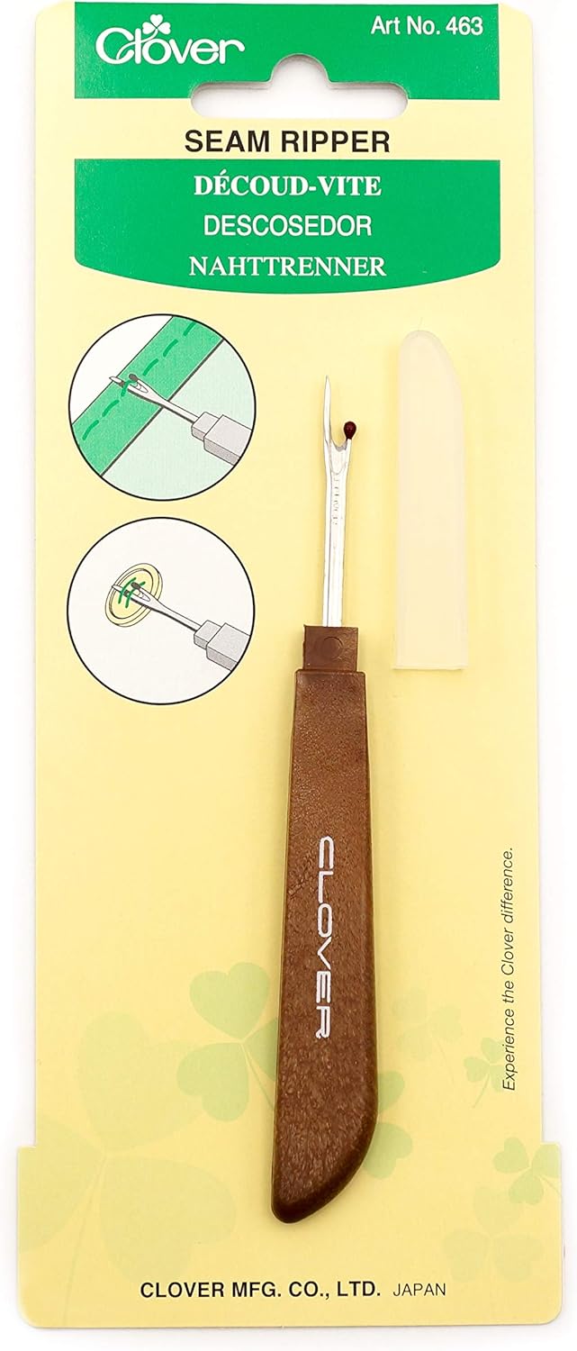 Clover Seam Ripper, 1 Pack, Red