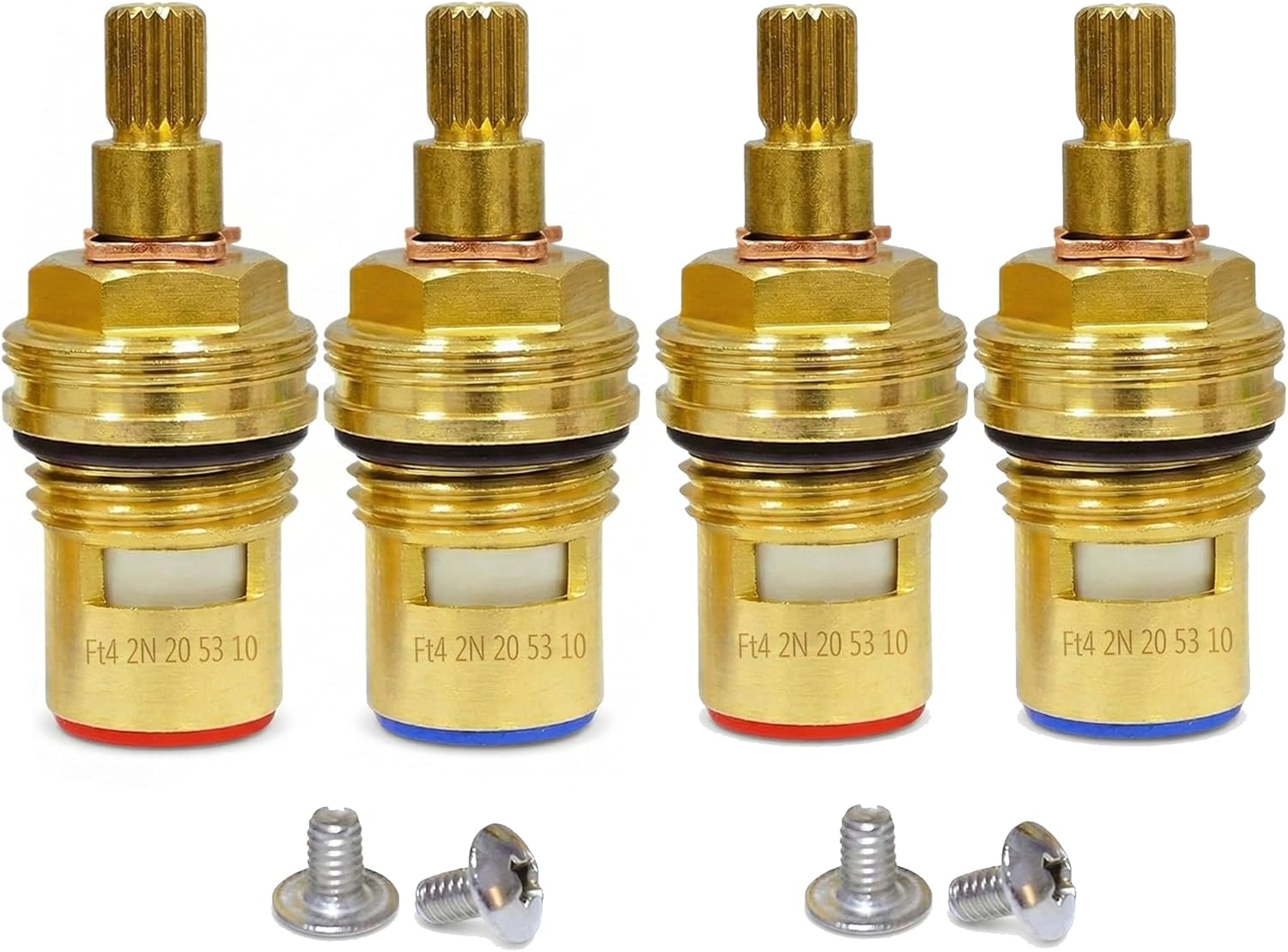 GI Replacement Brass Ceramic Disc Tap Valve Insert Gland Cartridge Quarter Turn