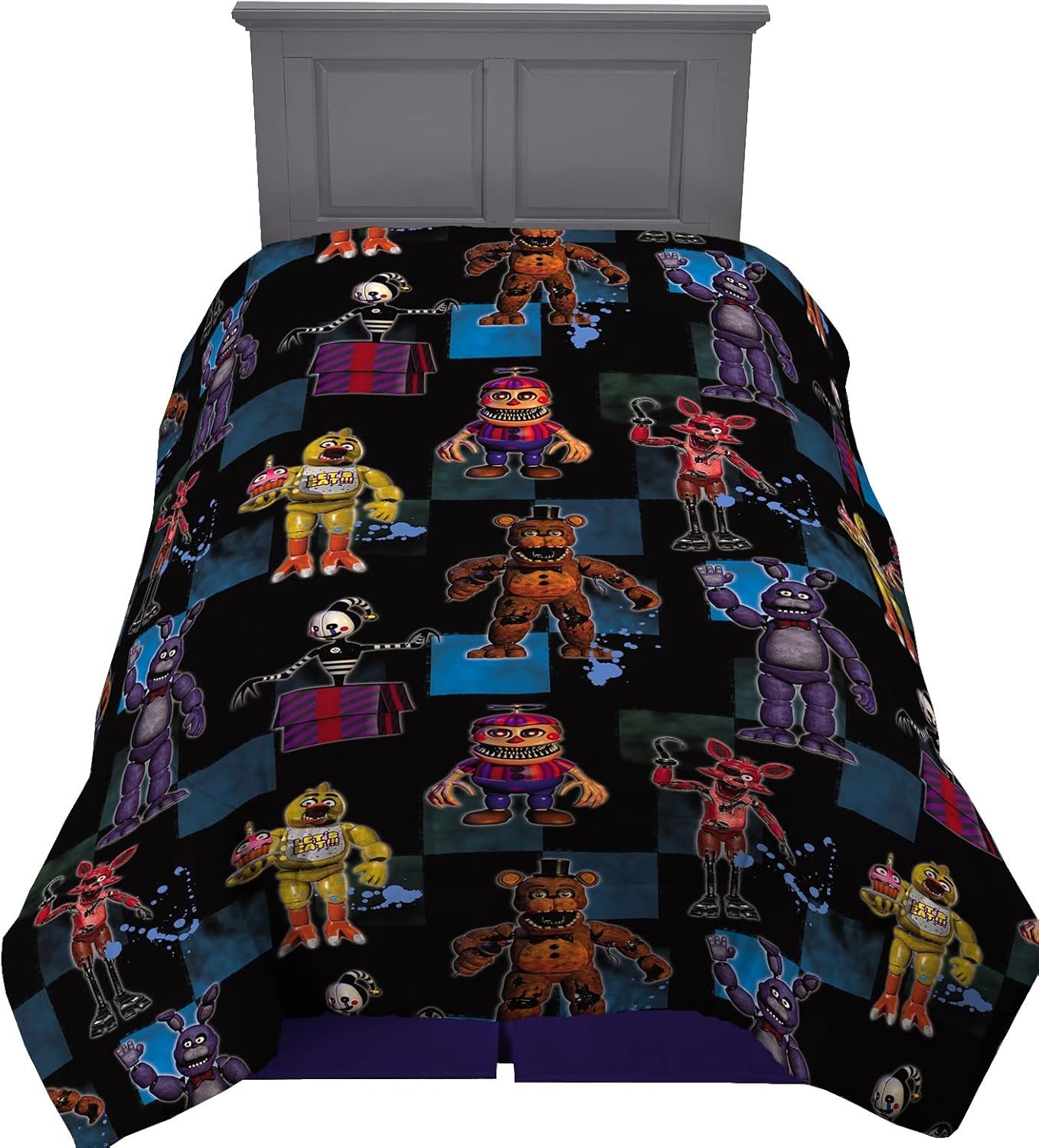 Franco Kids Bedding Soft Microfiber Comforter, Twin, Five Nights At Freddy's