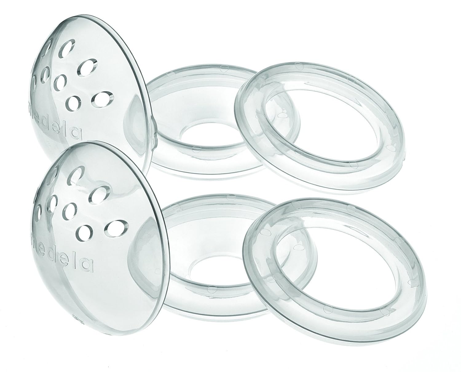 Medela TheraShells Breast Shells, Protect Sore, Flat, or Inverted Nipples while Pumping or Breastfeeding, Natural Appearance and Exceptional Comfort, Made without BPA