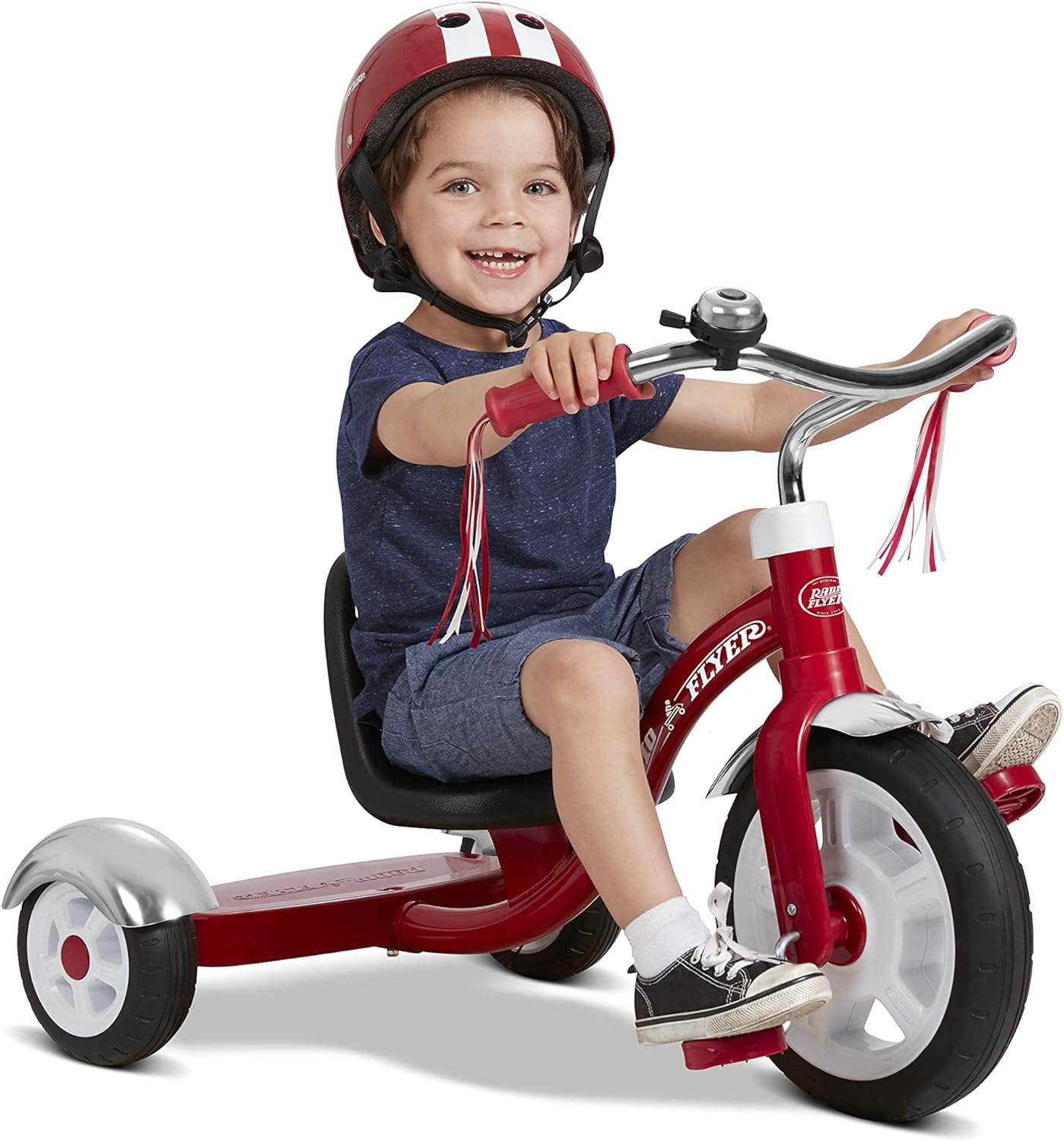 Radio Flyer Big Red Classic Tricycle, Toddler Trike, Tricycle for Toddlers Age 2.5-5, Toddler Bike