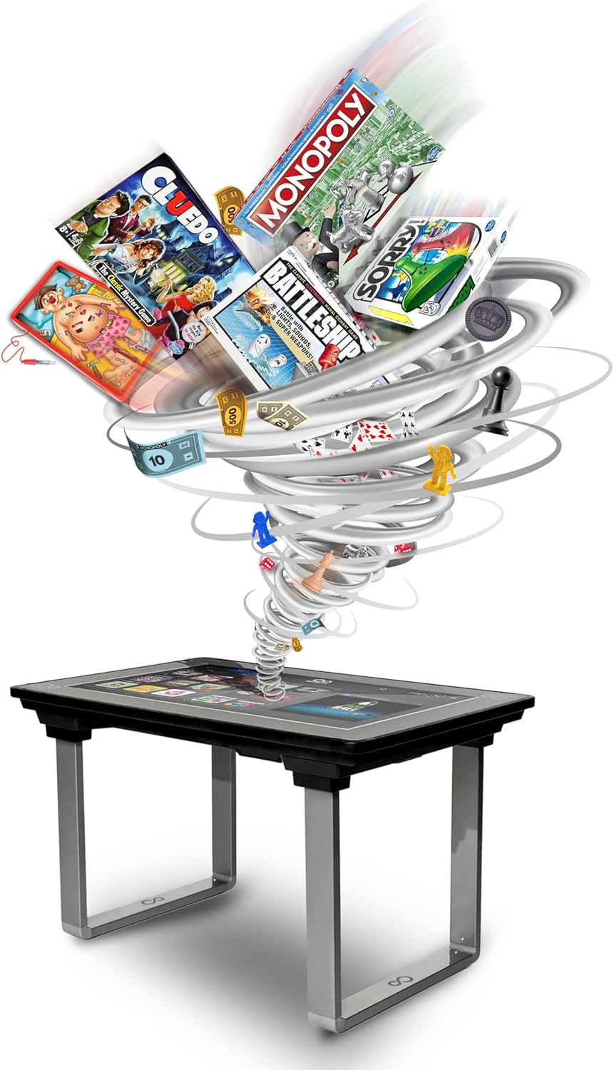 Arcade1Up Infinity Game Table – Digital Board Game Table with Touchscreen, Wi-Fi, 100+ Downloadable Games, Multiplayer Play & Family Game Night Entertainment