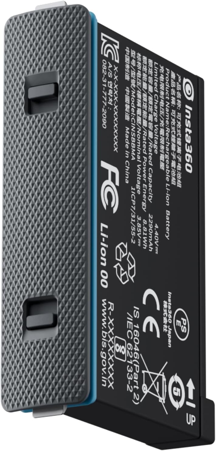 INSTA360 Rechargeable 2290MAH Battery for X4 Camera