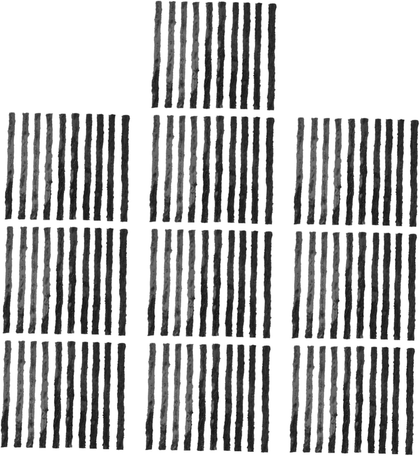 10pcs Tire Repair Glue Tire Self Vulcanizing Repair Tools Car Plug for Quick Fix Safe