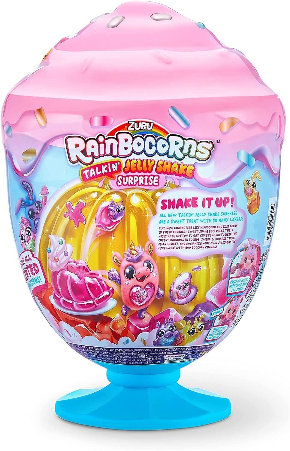 Rainbocorns Talkin’ Jelly Shake Surprise Electronic Plush (9241)