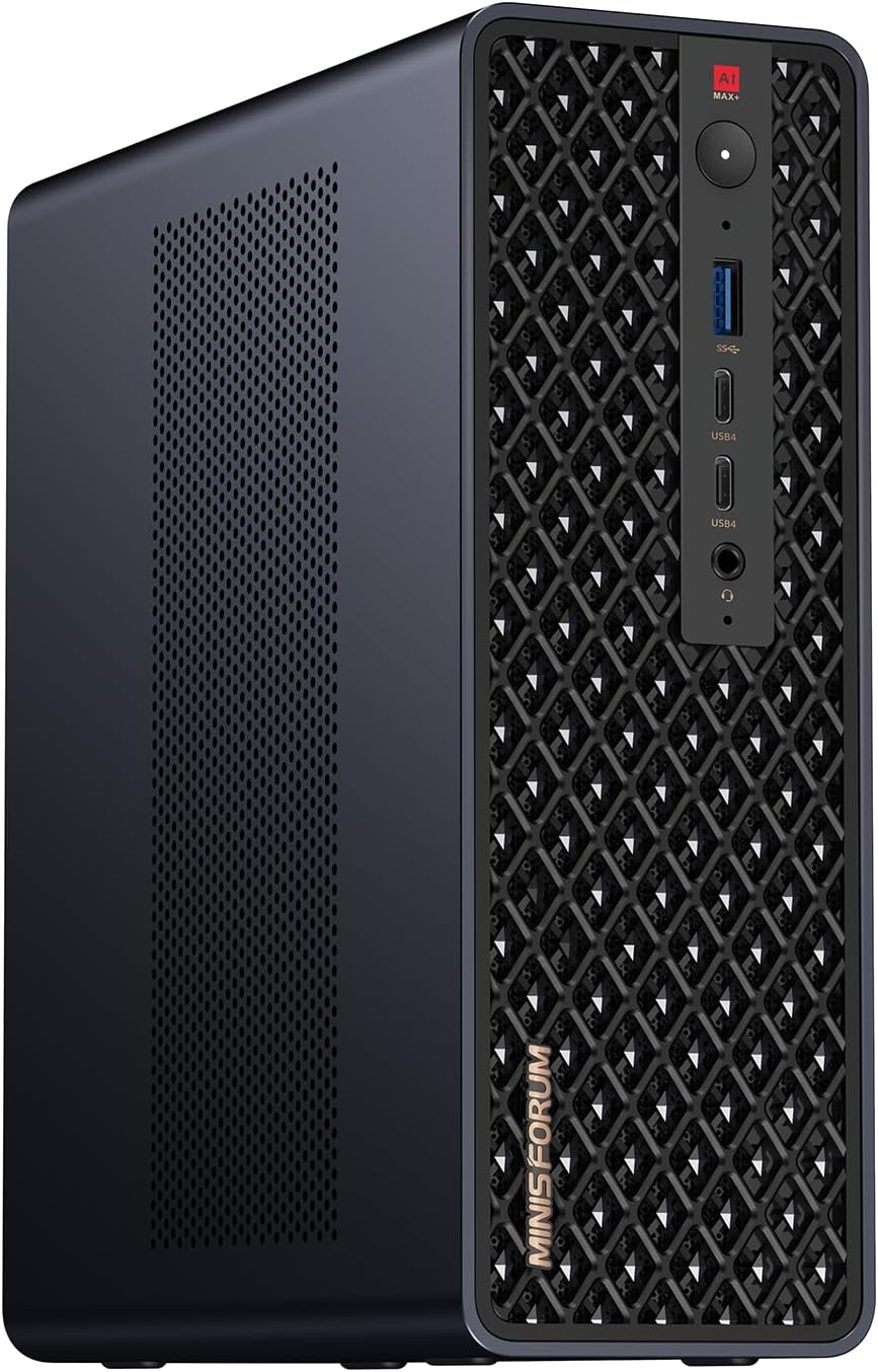 MINISFORUM MS-S1 MAX Mini AI Workstation PC 128GB LPDDR5x RAM 2TB SSD
