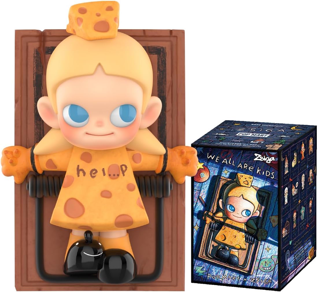 POP MART Zsiga We All Are Kids Series Figures 1Box Figure Premium Design Gifts for Women Fan-Favorite Collectible Chic Art Toy Action Figure