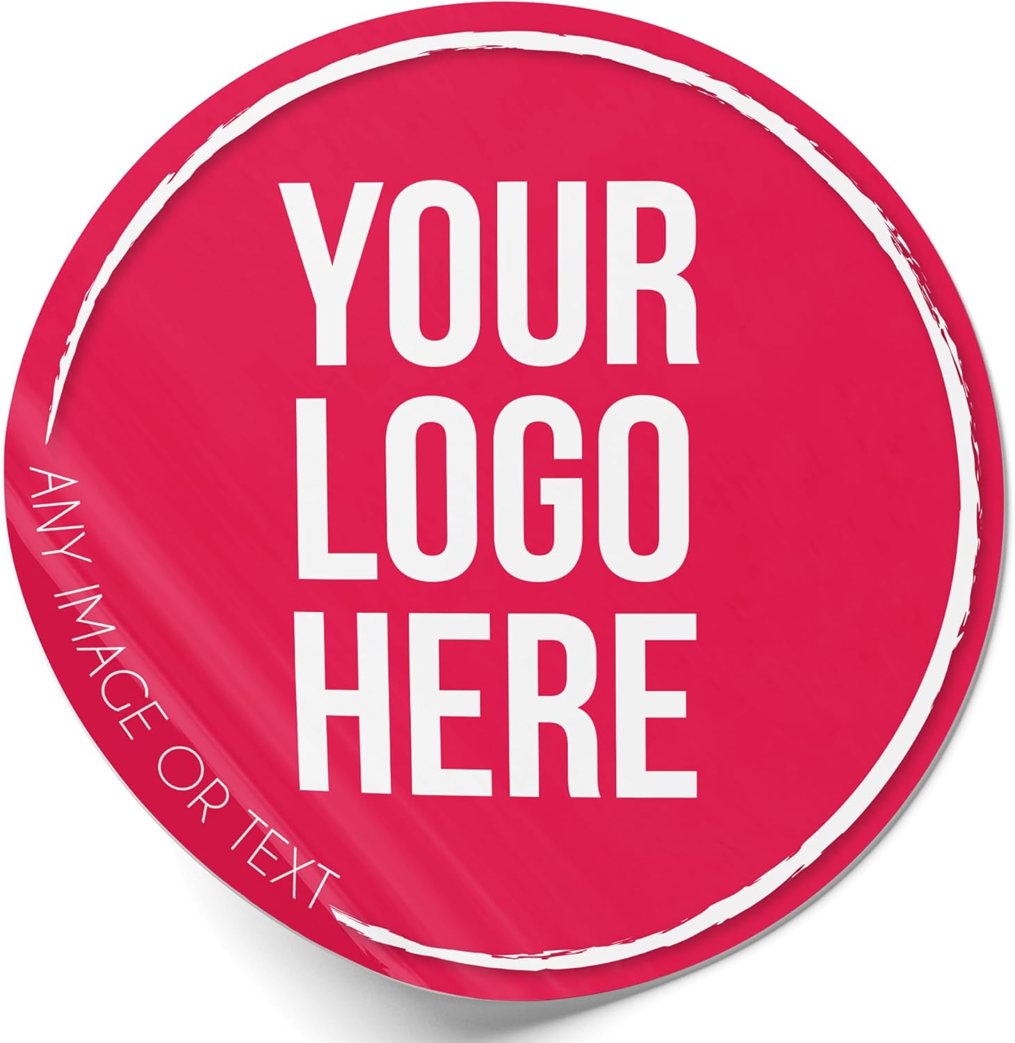 Logo Stickers, Personalised Stickers, Custom Stickers, Round Stickers, Circle Stickers, Business Stickers, Various Sizes (88mm)