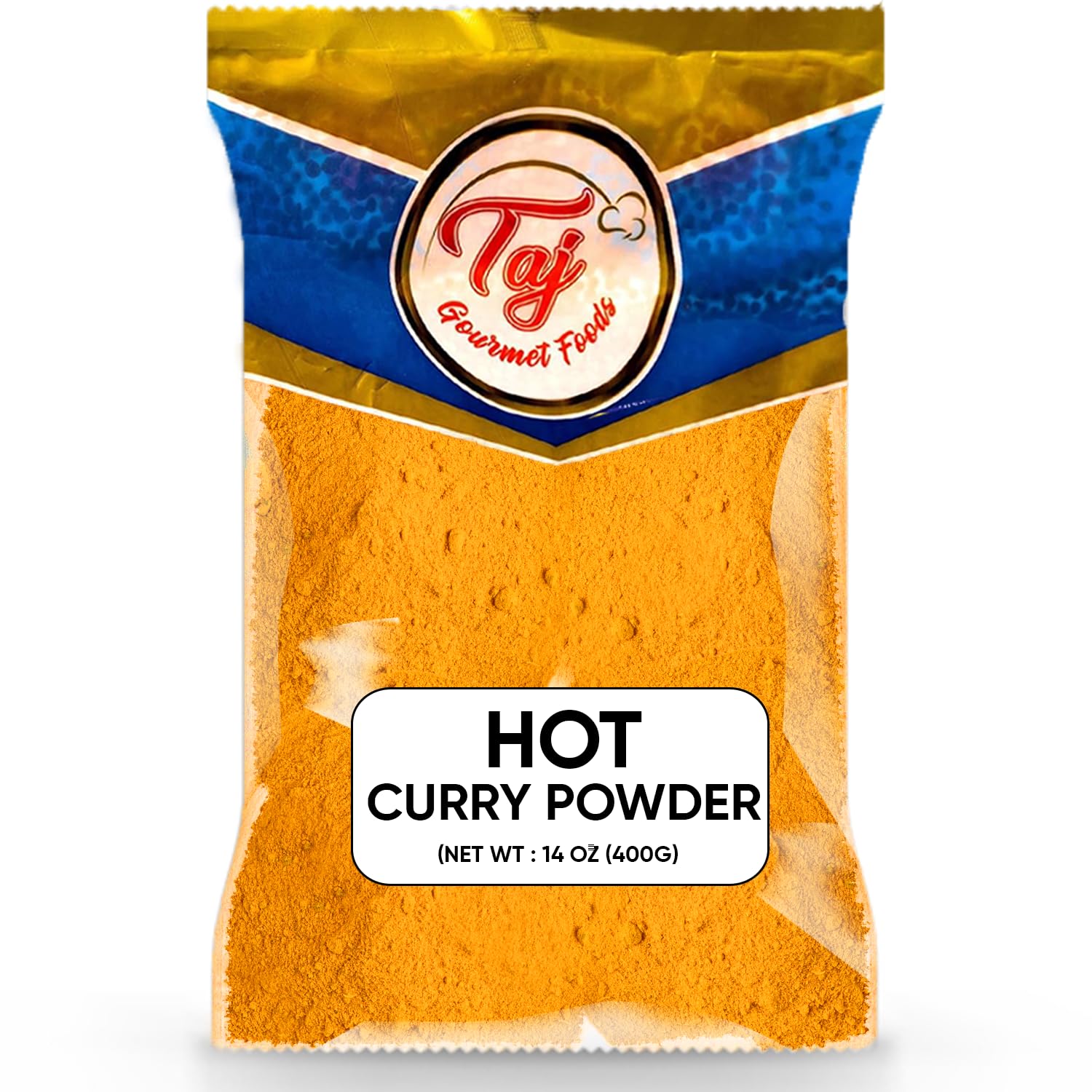 TAJ Hot Curry Powder 11-Blend Mix, 14-Ounce