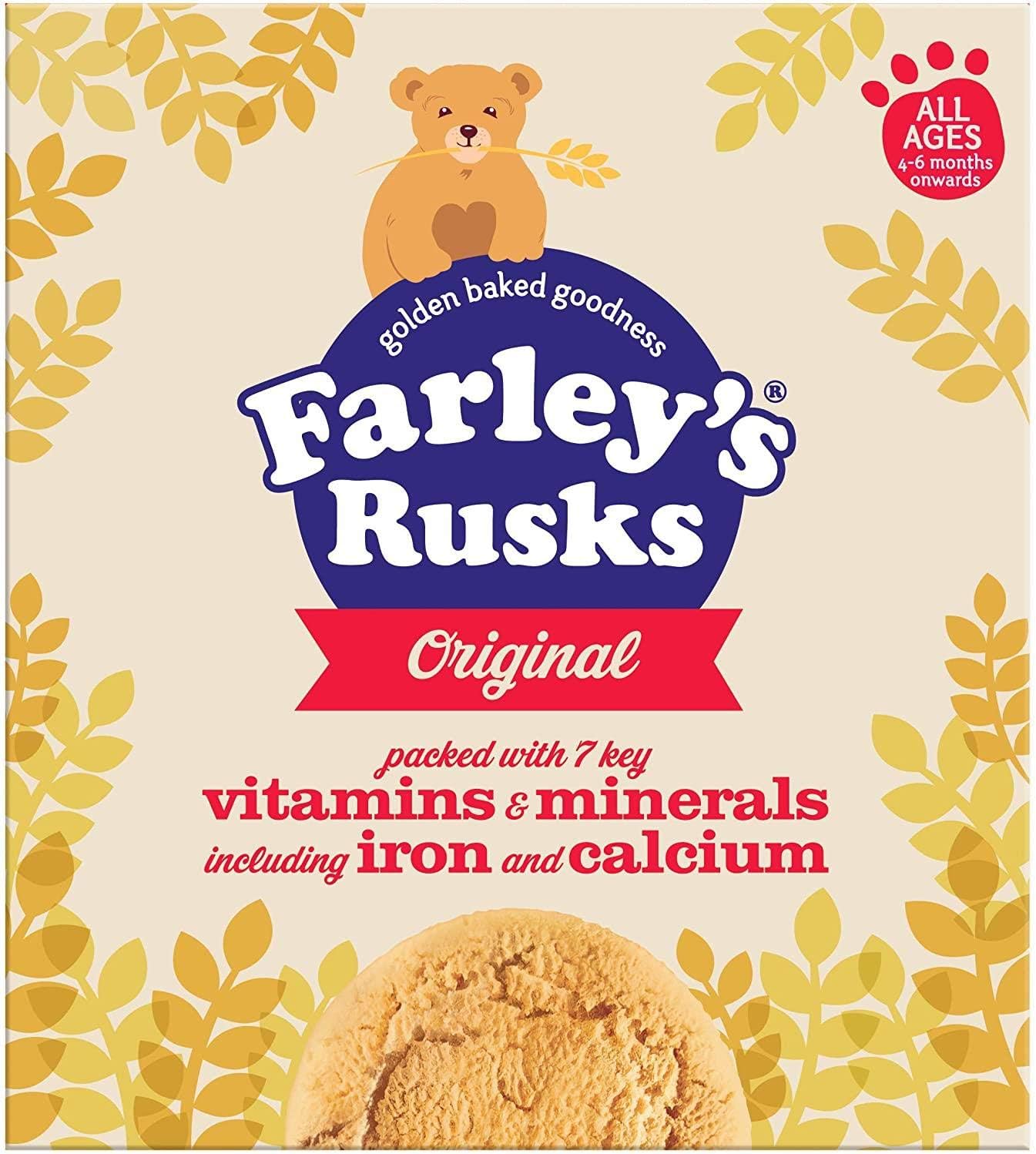 Heinz Farley's Original Rusks x 18 (=300g)