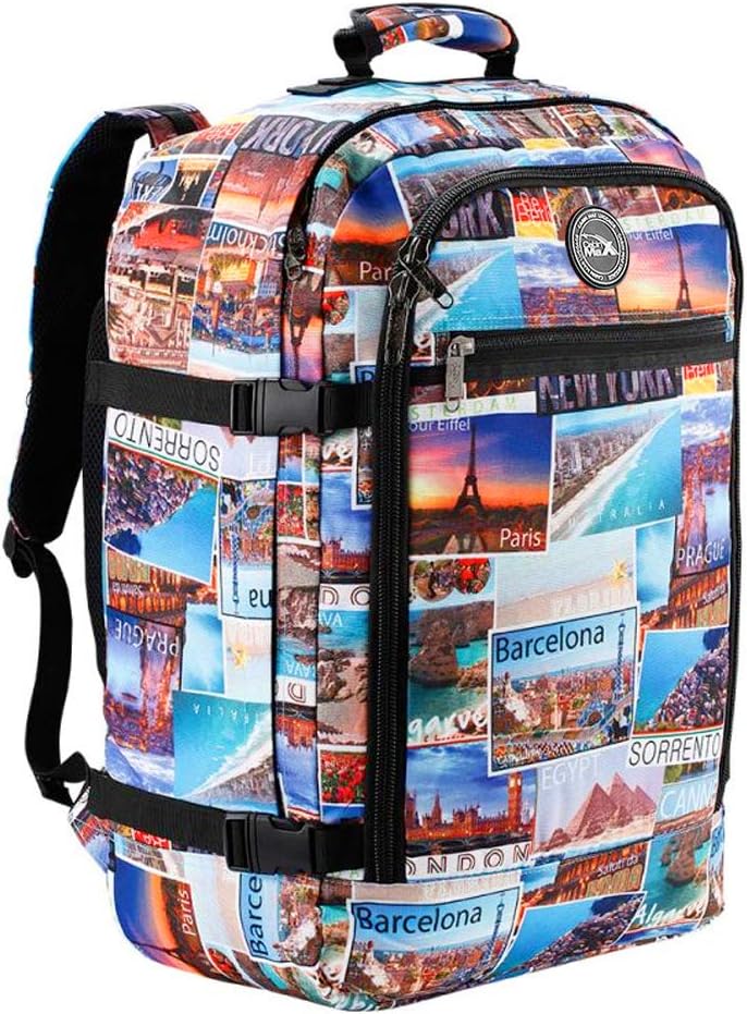 Cabin Max Metz Travel Backpack for Women and Men Carry on Luggage Sized 22x14x9"