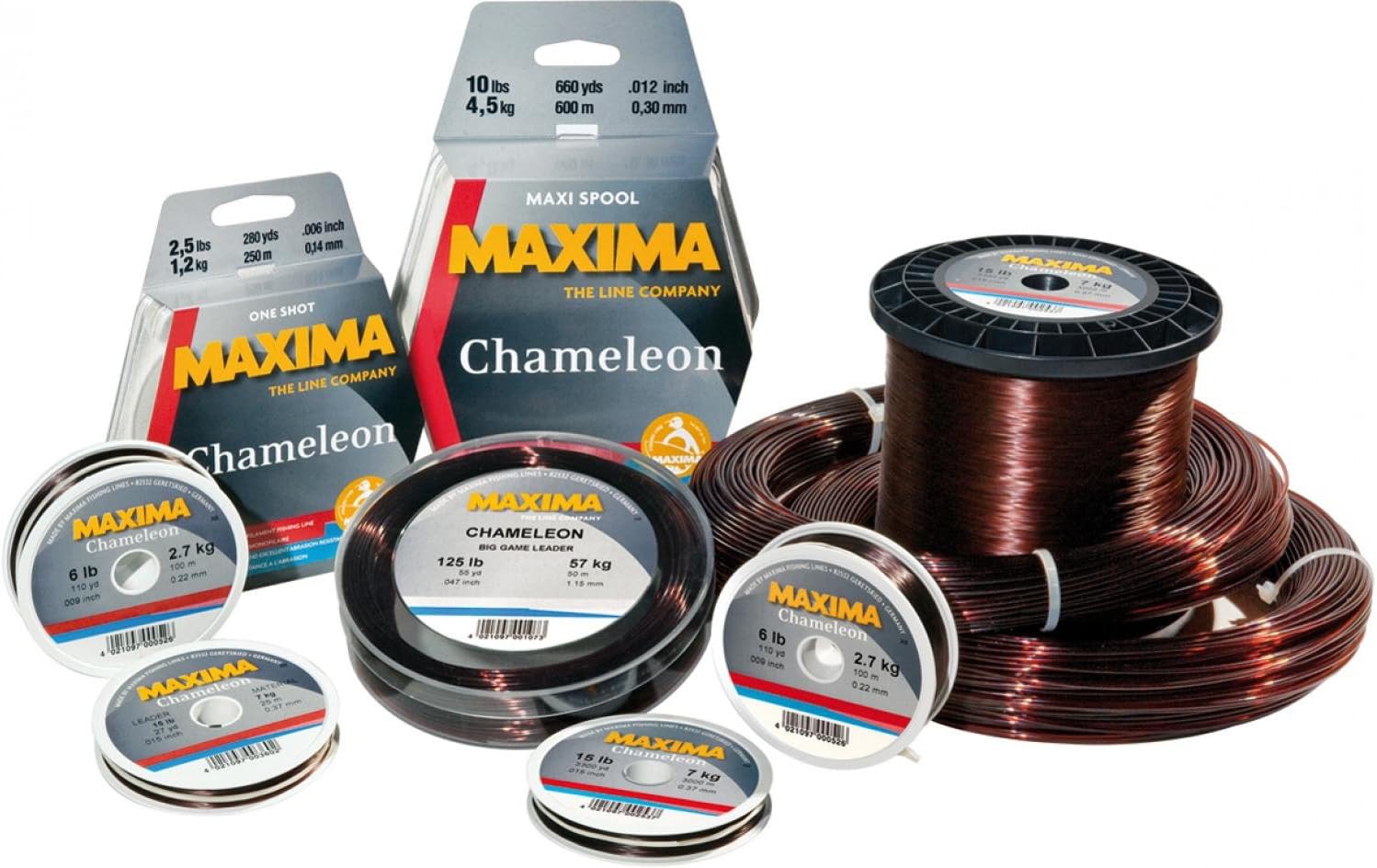 Sunset MAXIMA 600M 12LB CHAMELEON Brown