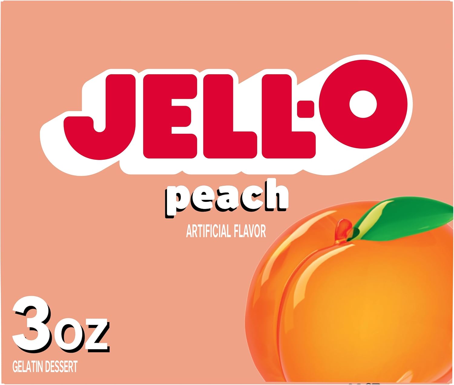 Jell-O Peach Gelatin Dessert 85g