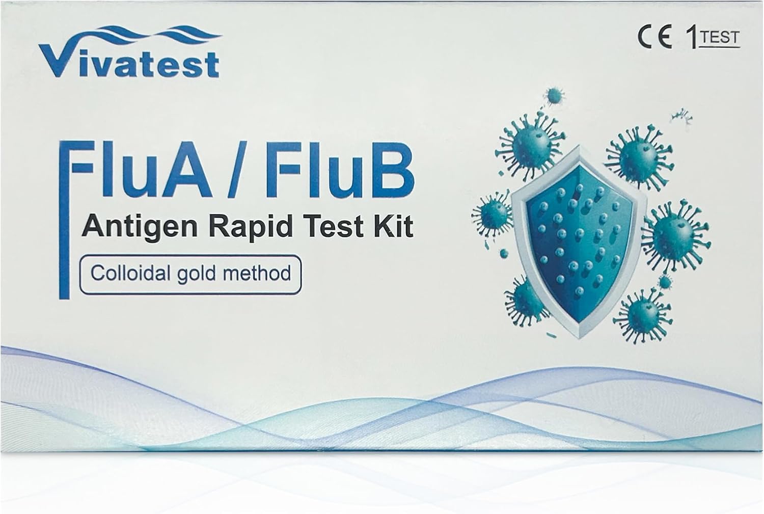 Flu Test Kit Influenza A and B Test – One Step Easy to Read Influenza Test Kit – Highly Accurate Home Test with Instant Detection – Sensitivity Testing Kit for Men, Women Kids (2)