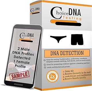 Infidelity Lab Based Male & Female DNA Detection - Includes Return Shipping to Lab (Male and Female DNA Detection)