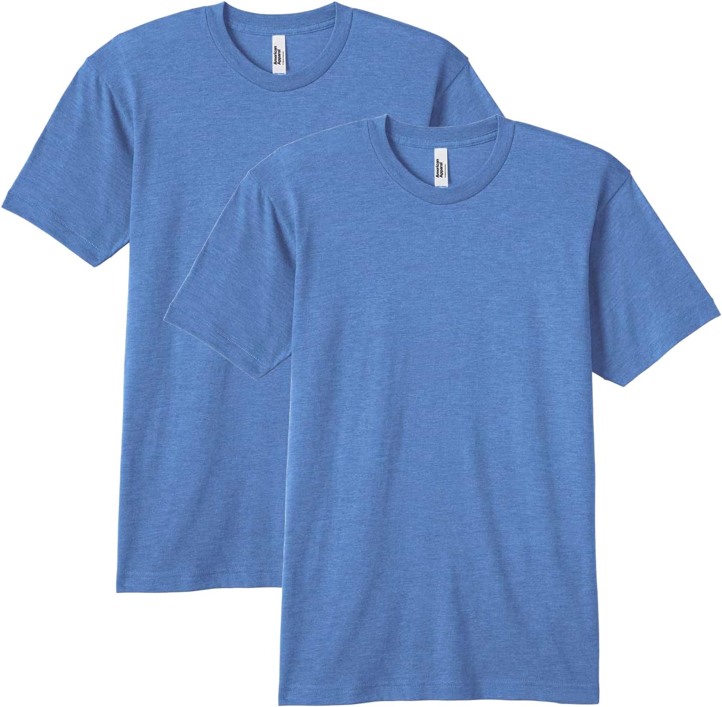 American Apparel Men's Tri-Blend Track T-Shirt 2-Pack