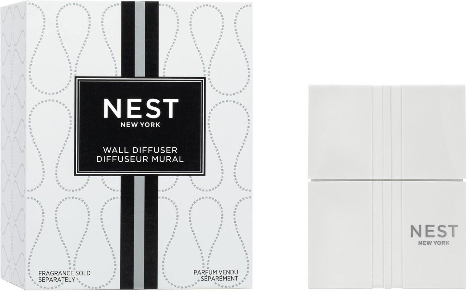 NEST New York Wall Diffuser Device - Up to 30 Days of Continuous Scent - Flame Free - Made in USA