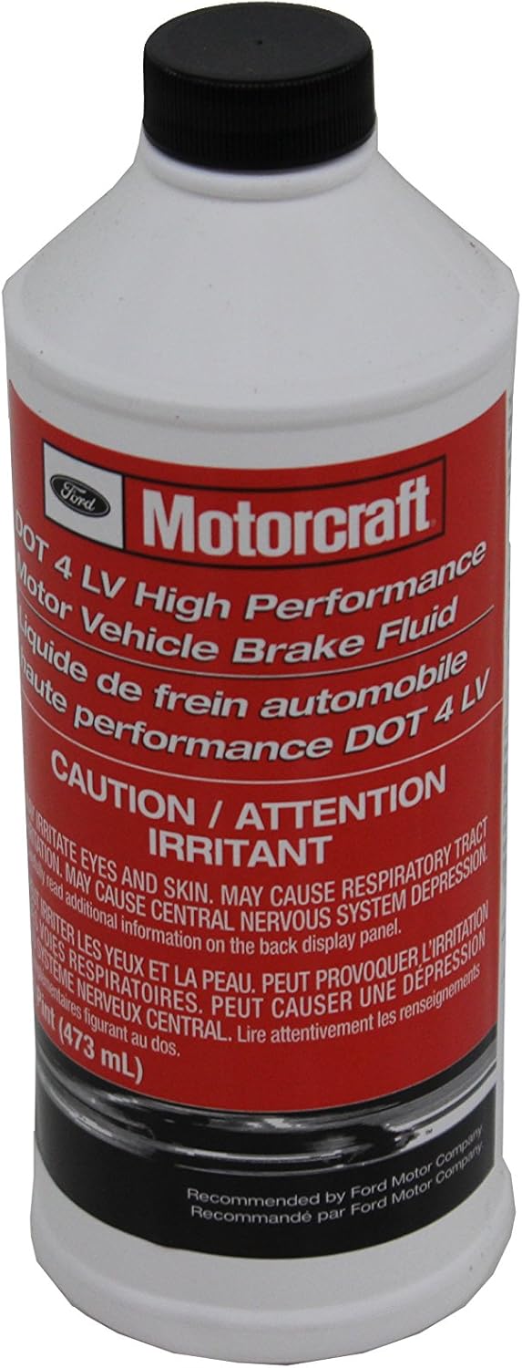 Ford Genuine Fluid PM-20 DOT-4 LV High Performance Motor Vehicle Brake Fluid - 16 oz.