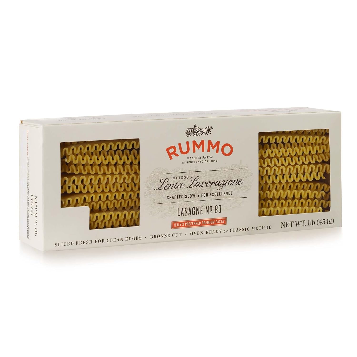 RUMMO Italian Pasta Lasagne No. 83, 16 OZ