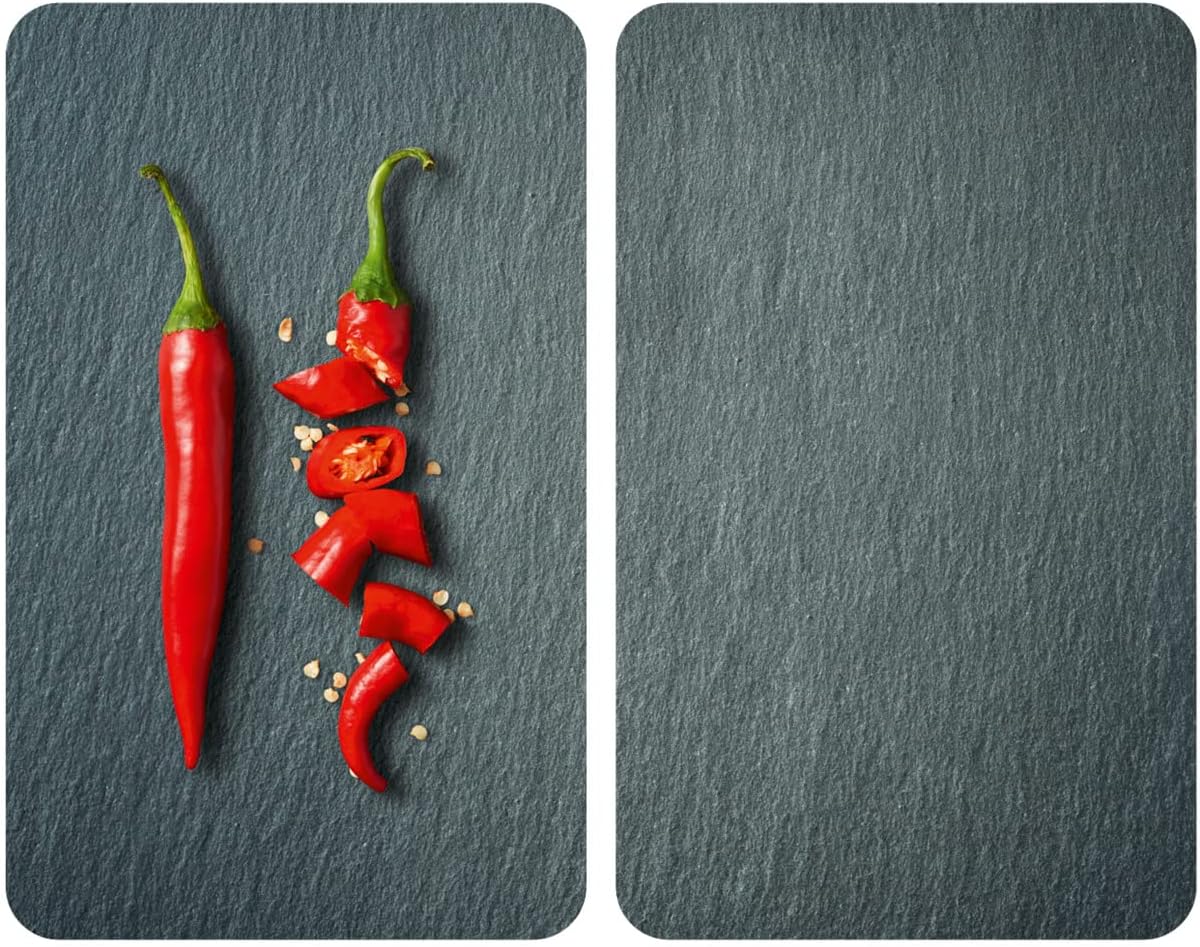 Placas Cobertoras De Vidrio Universales Cayenne 2 Pzas