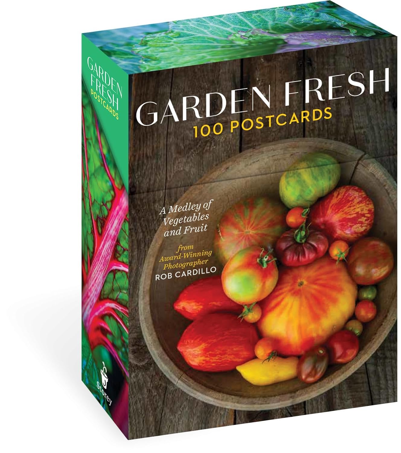 Garden Fresh, 100 Postcards: A Medley of Vegetables and Fruit from Award-Winning Photographer Rob Cardillo (Storey Publishing)