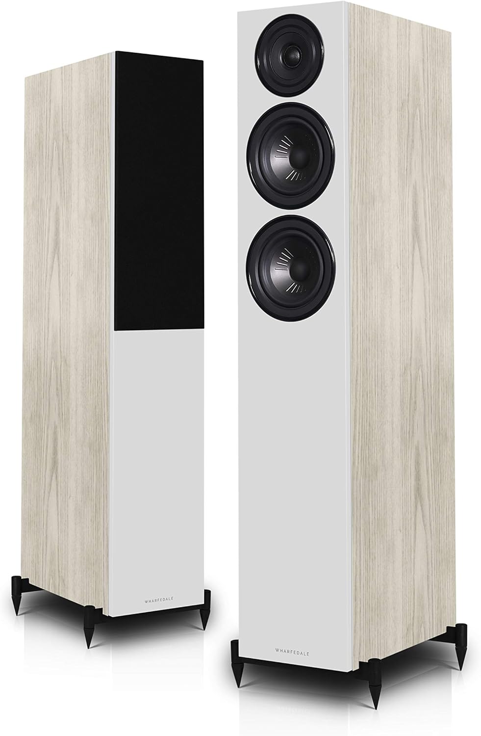 Wharfedale Diamond 12.3 Passive Floorstanding Speakers - Light Wood (Pair)