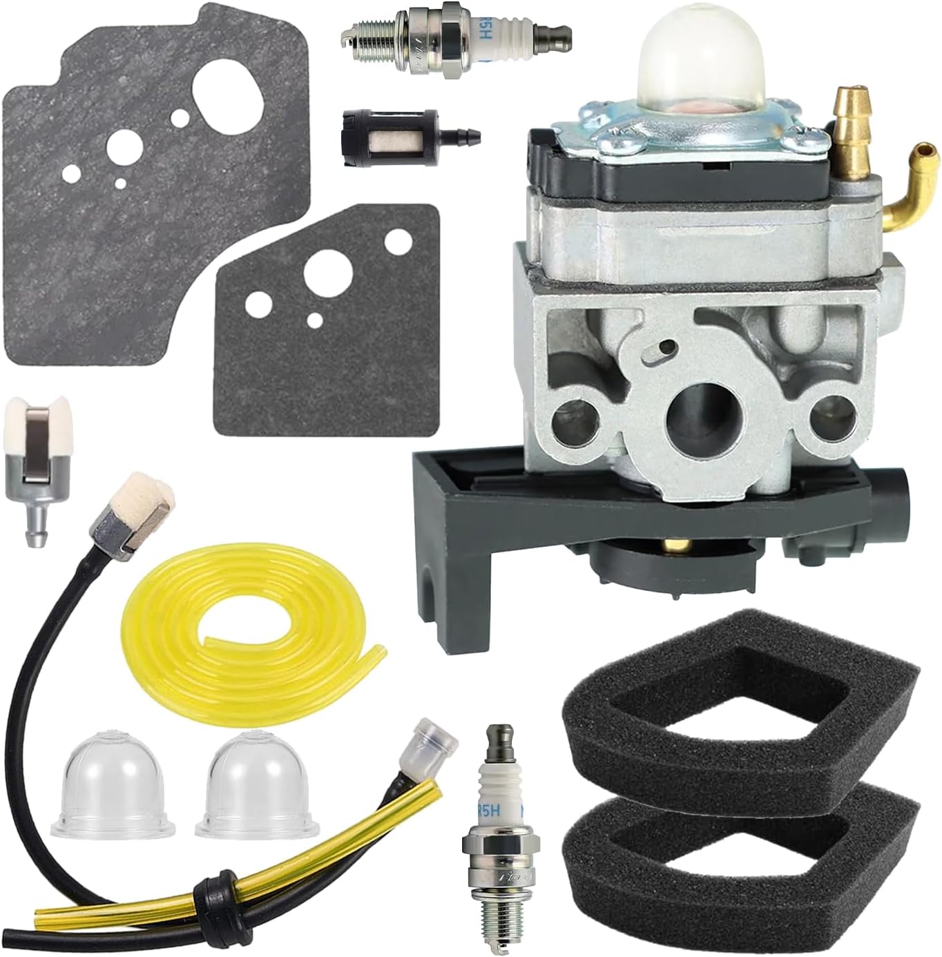 Carburetor Kit for Honda GX 35 GX25 GX25N GX25NT GX35NT FG110 FG110K1 HHT35 HHT35S, 4 Cycle Engine Replace 16100-Z0Z-034 16100-Z0Z-815 16100-Z0H-825 16100-Z0H-053