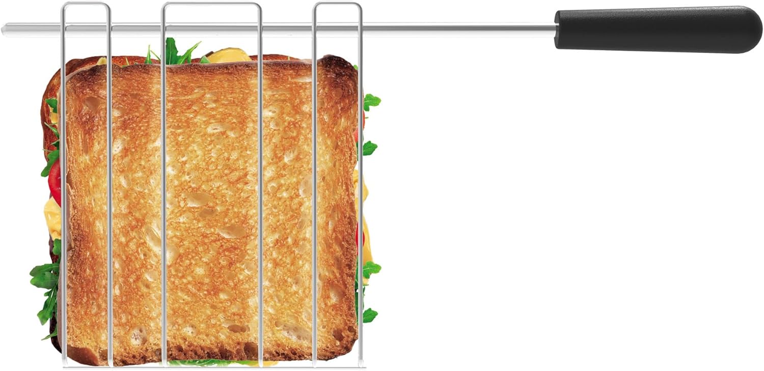 Dualit Classic Sandwich Cage for Dualit Classic Toasters | 1 x Sandwich Cage To Make Toasted Sandwiches In Your Dualit Toaster | Sandwich Cage With Drip Tray | Ideal Sandwich Toastie Maker Accessories