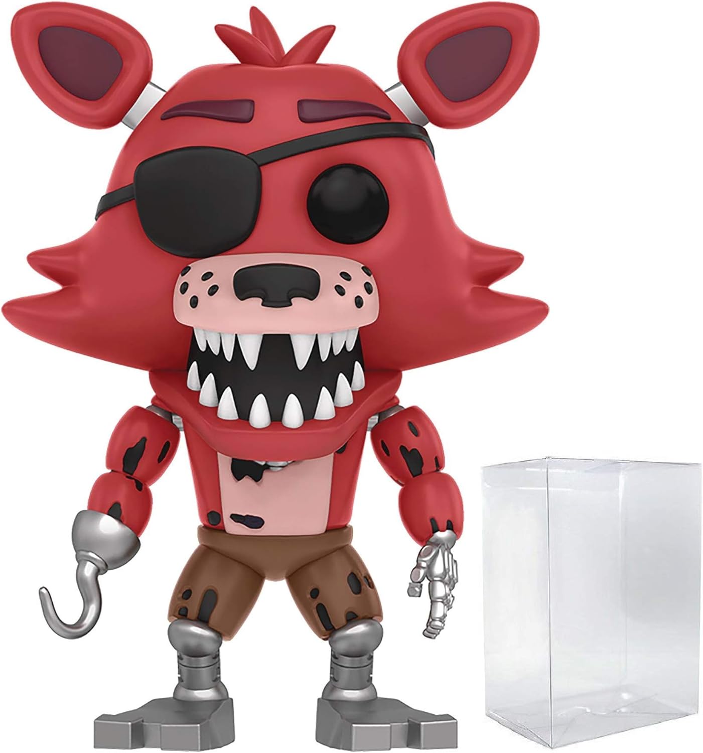 POP Five Nights at Freddy's - Foxy The Pirate Funko Vinyl Figure (Bundled with Compatible Box Protector Case) Multicolor 3.75 inches
